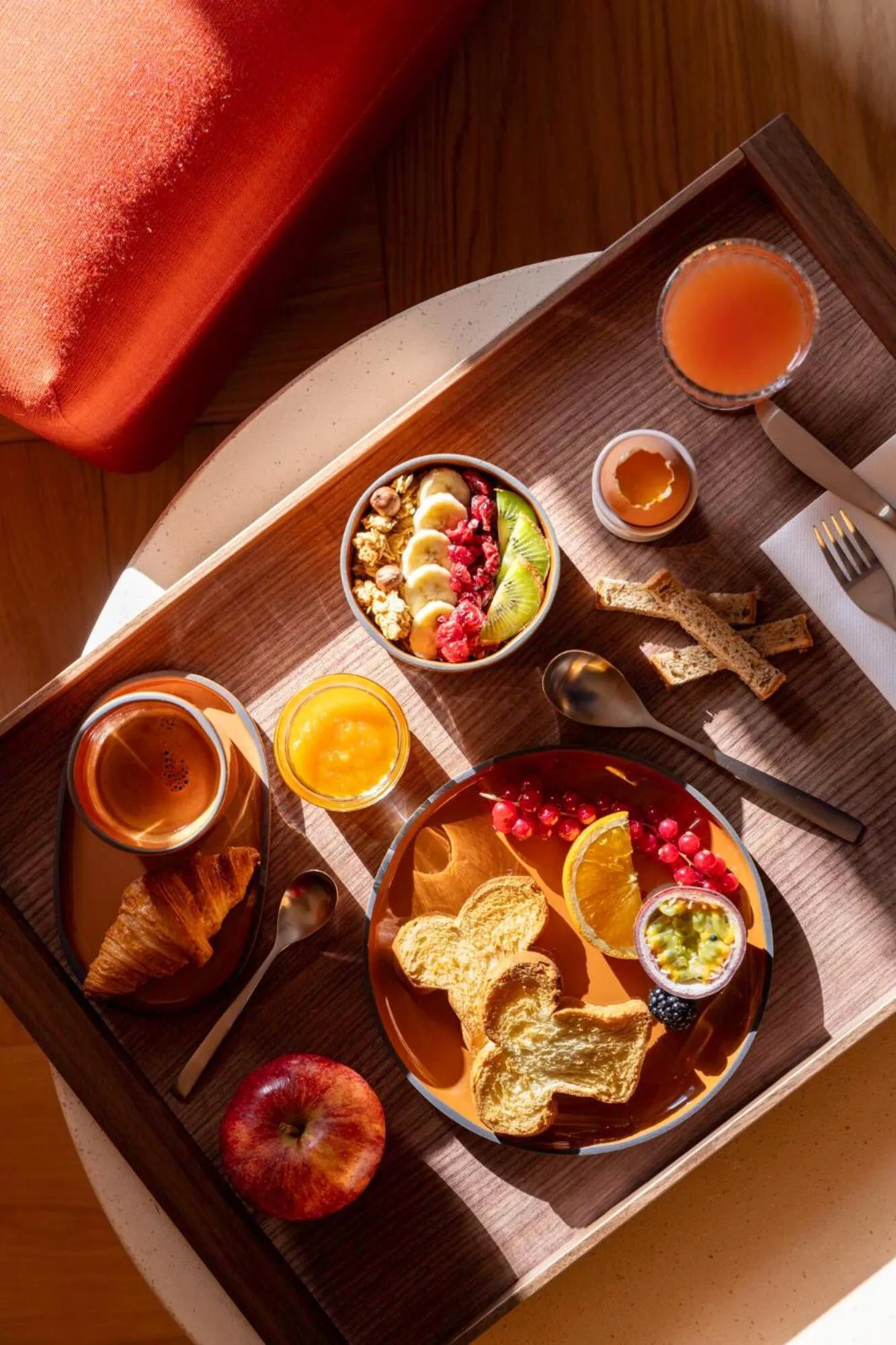 Breakfast in Hôtel Pilgrim