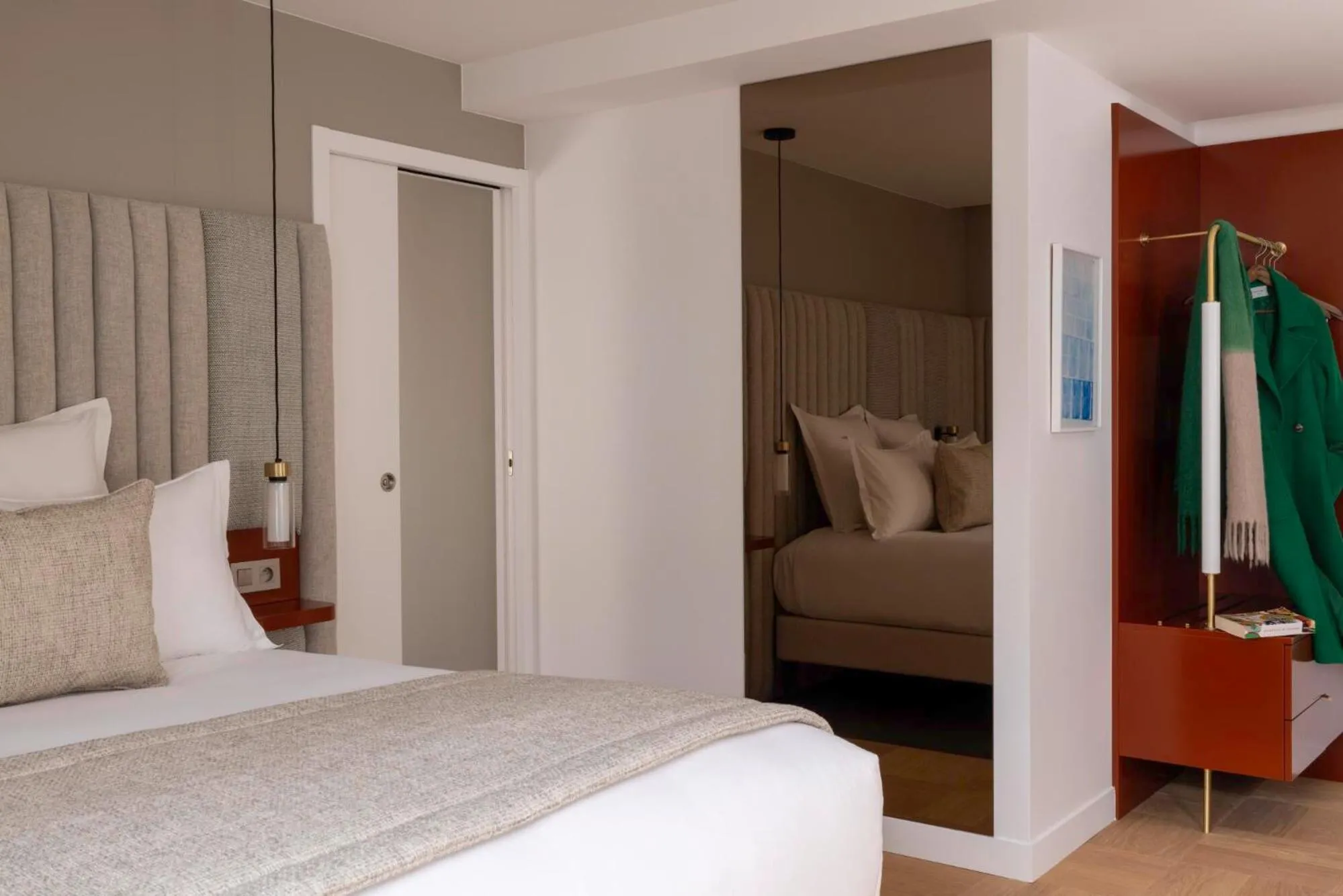 Photo of the whole room, Bed in Hôtel Pilgrim