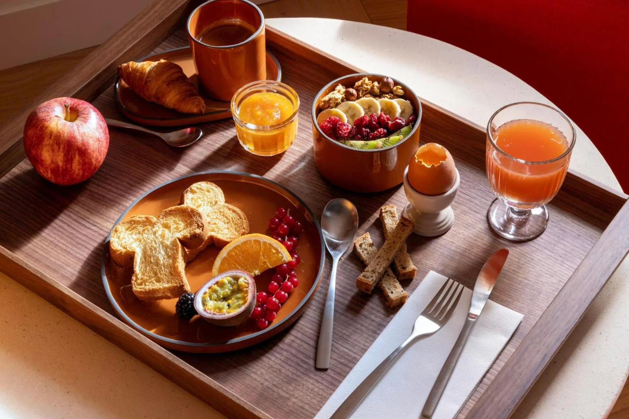 Breakfast in Hôtel Pilgrim