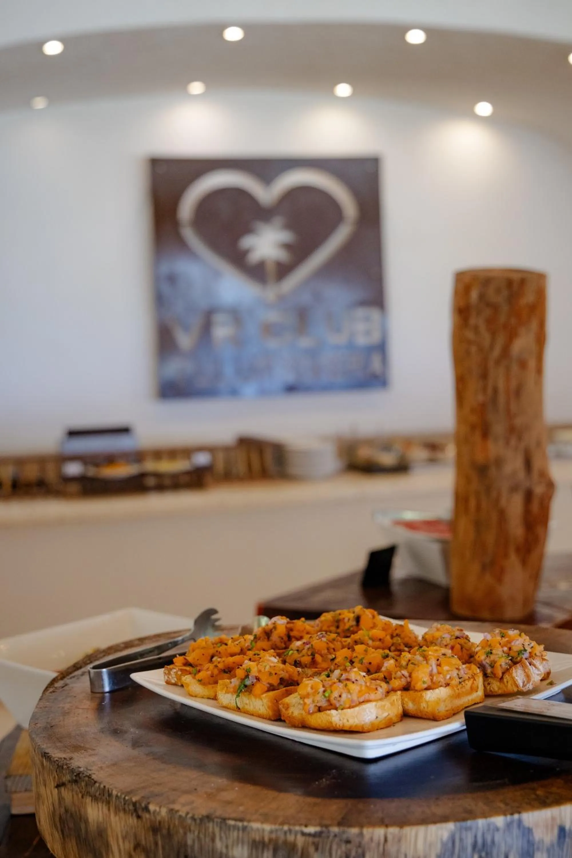 Food and drinks in VR CLUB Tulum Riviera