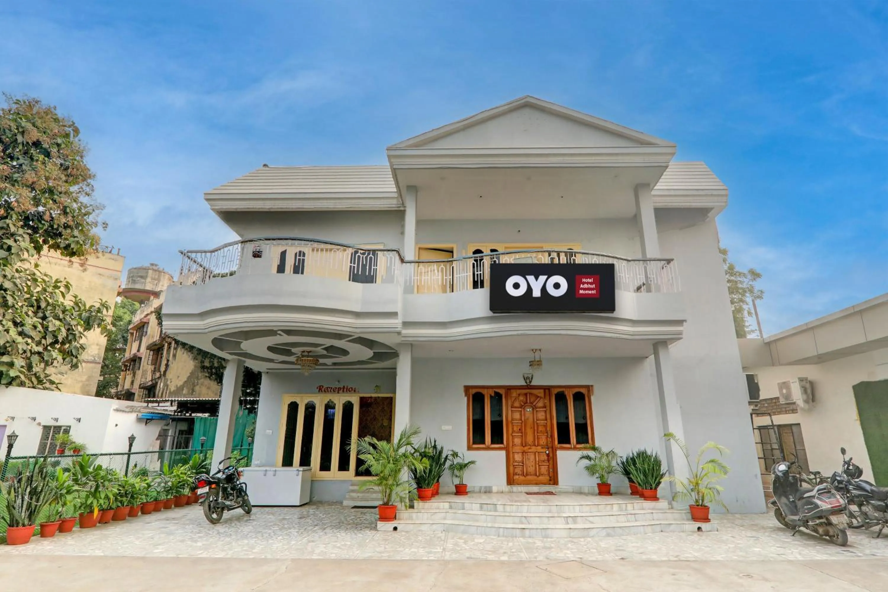 Facade/entrance in Hotel O Flagship Adbhut Moment Hotel