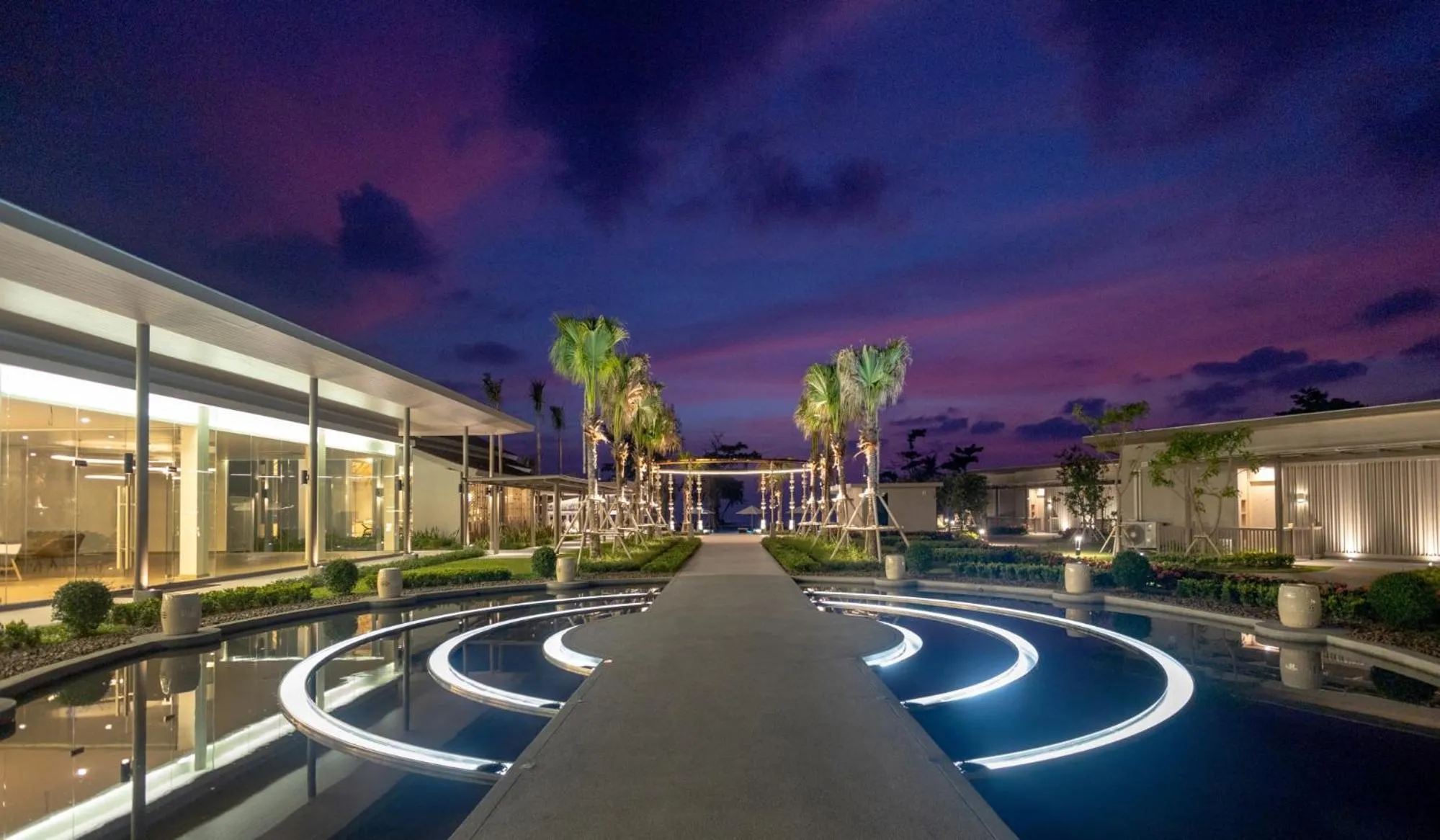 Inner courtyard view in The Little Shore Khao Lak by Katathani