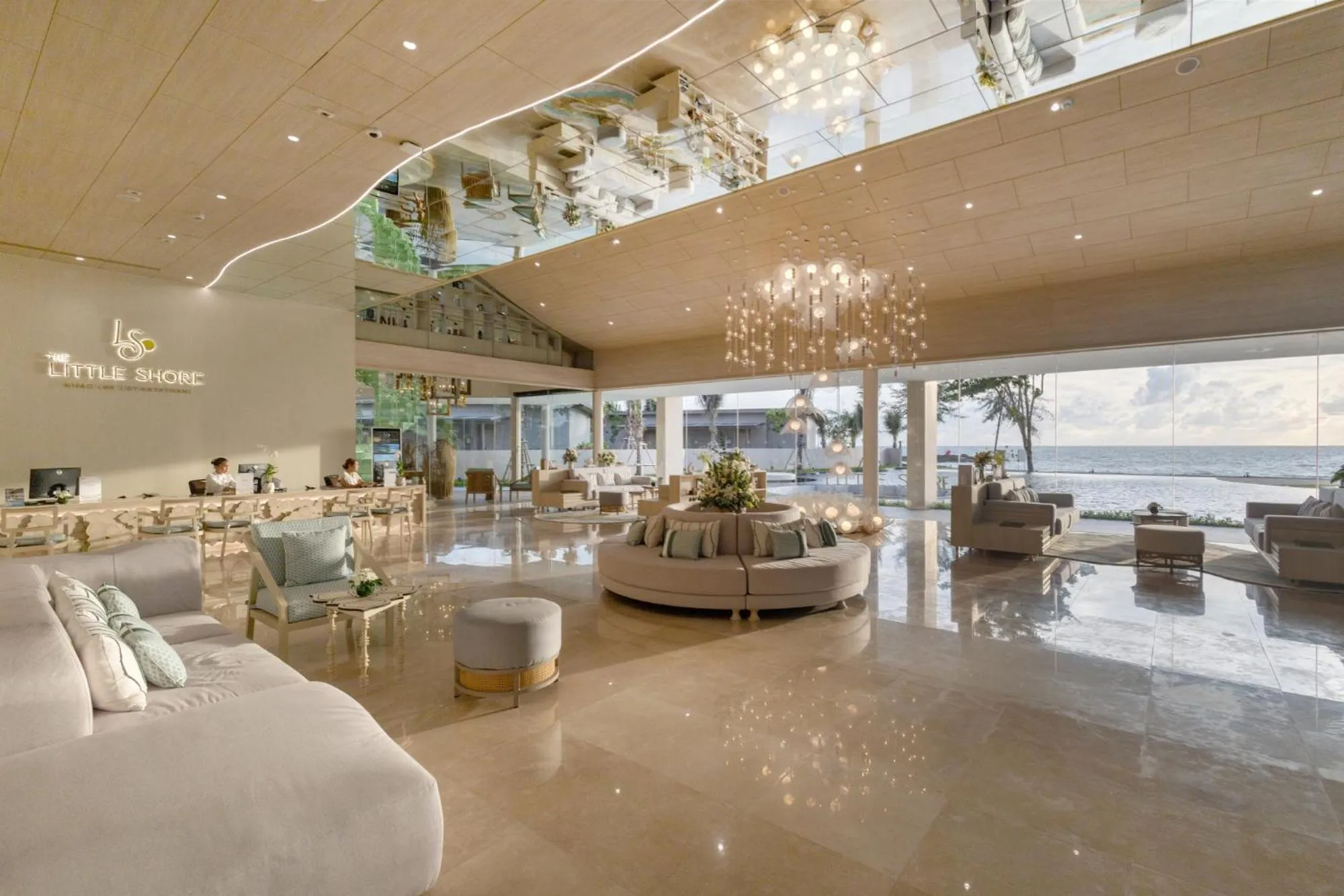 Lobby or reception in The Little Shore Khao Lak by Katathani