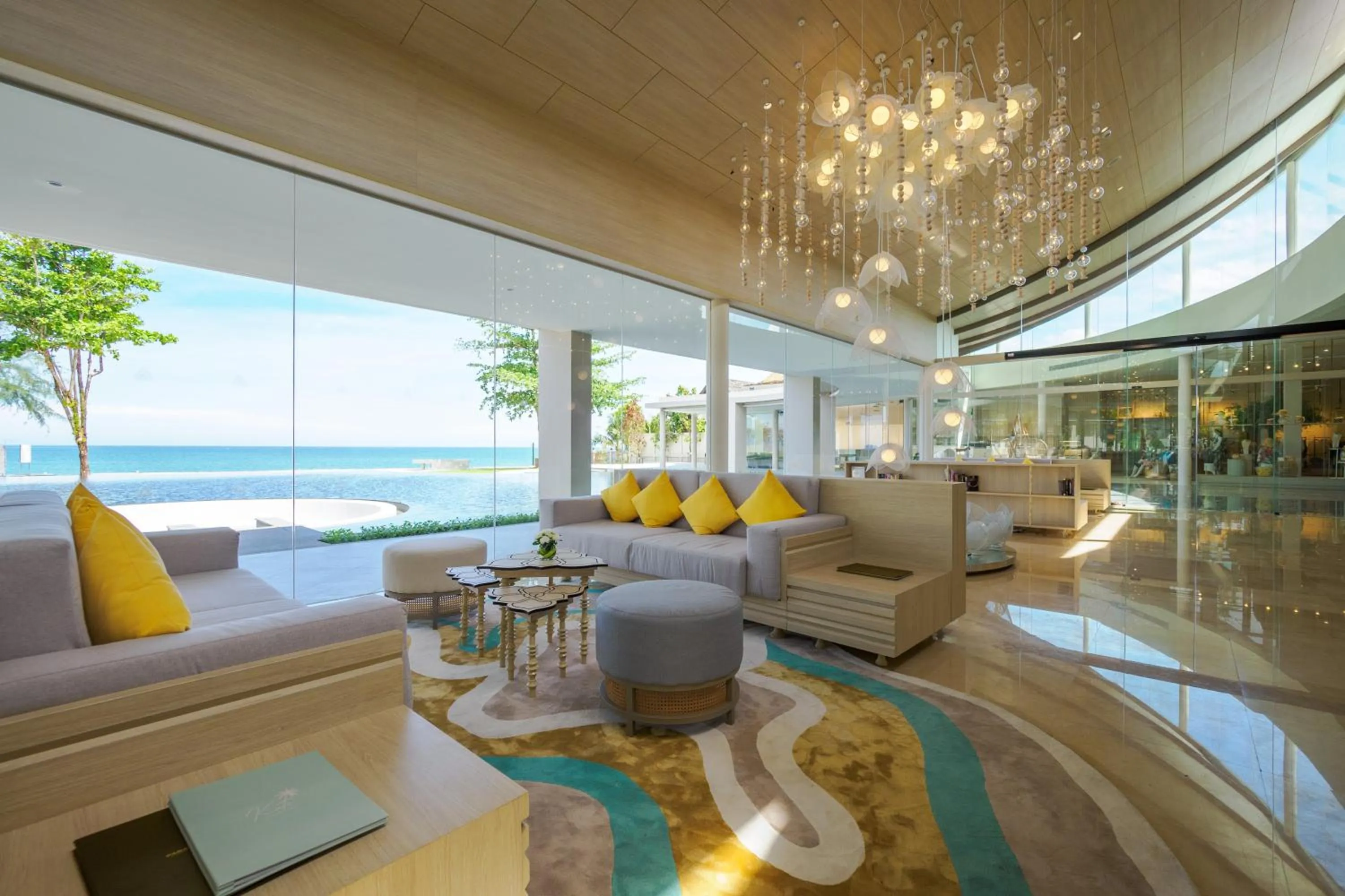 Lobby or reception in The Little Shore Khao Lak by Katathani