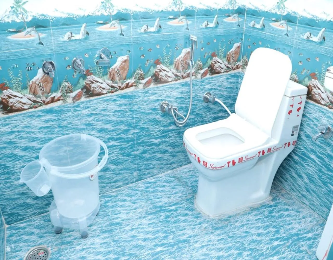 Bathroom in Hotel Prakash by StayApart