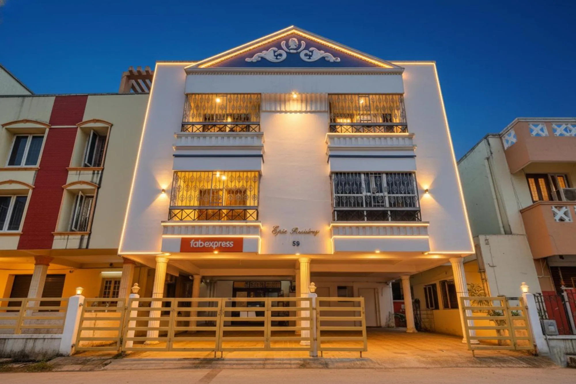 Property building in Via Epic Residency