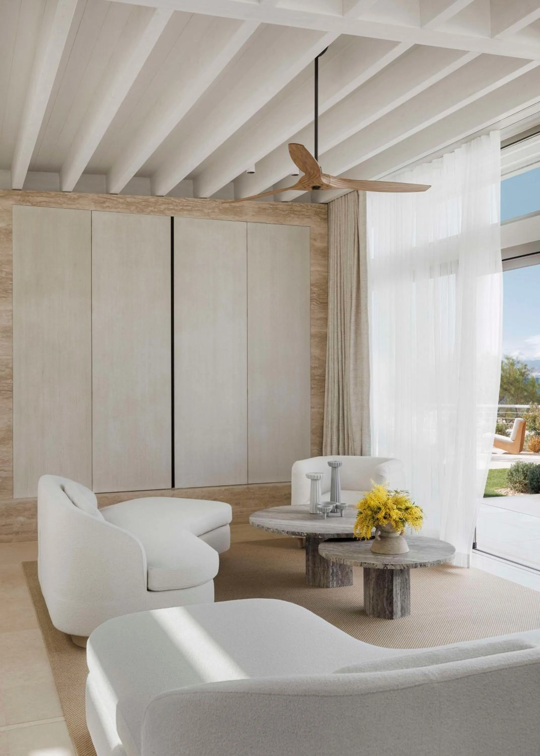 Bedroom in One&Only Aesthesis, Athens