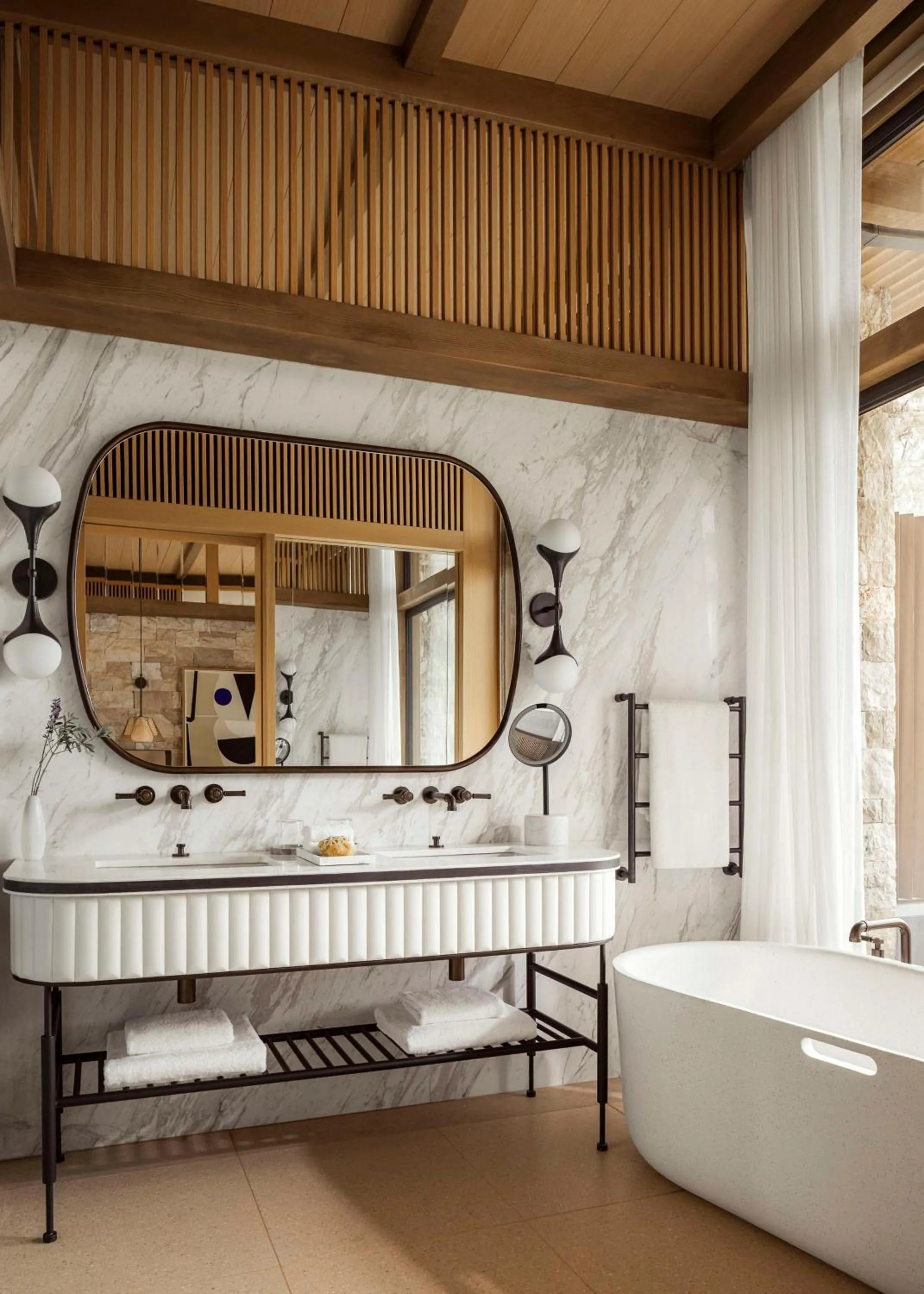 Bathroom, Bed in One&Only Aesthesis, Athens