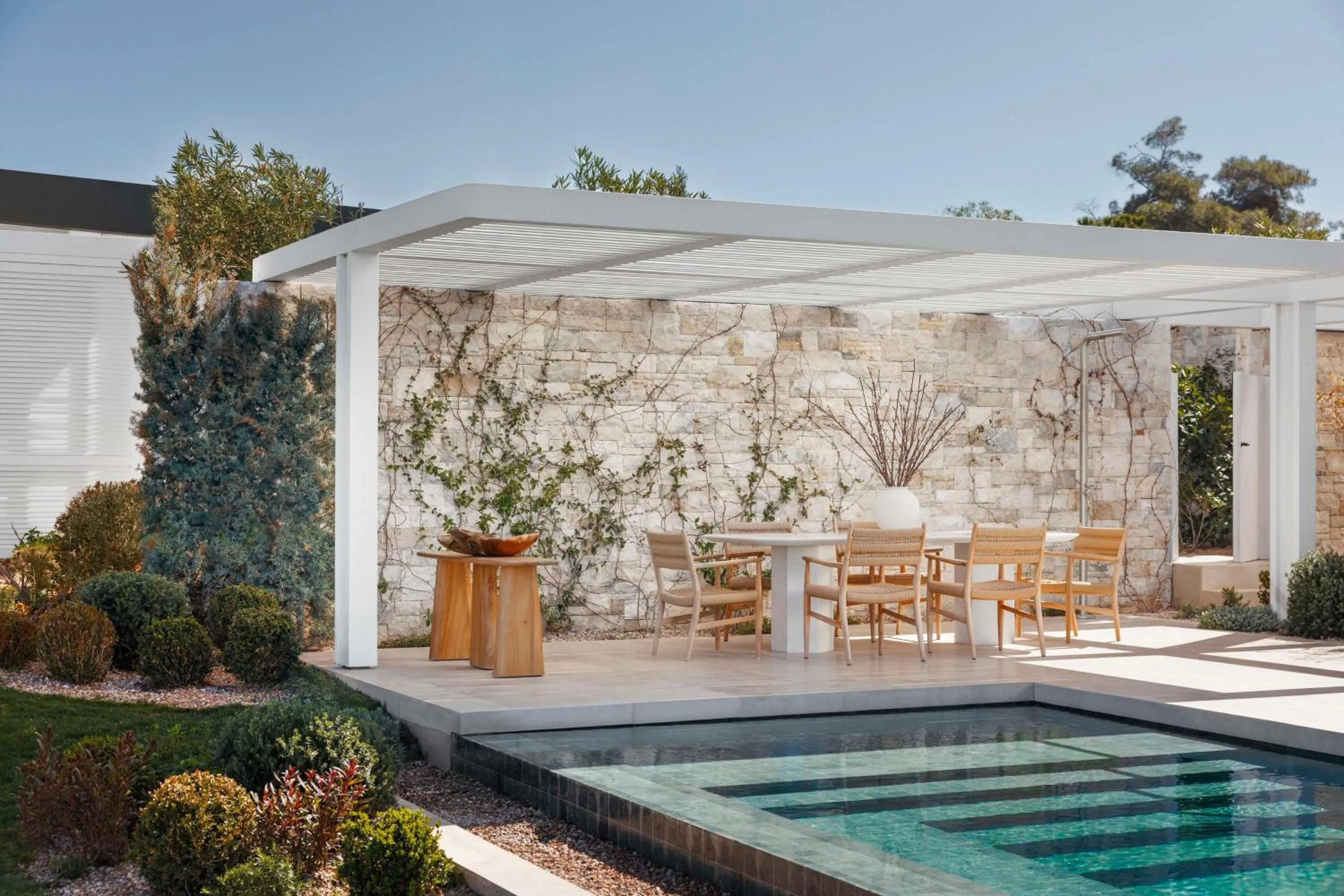 Bedroom in One&Only Aesthesis, Athens