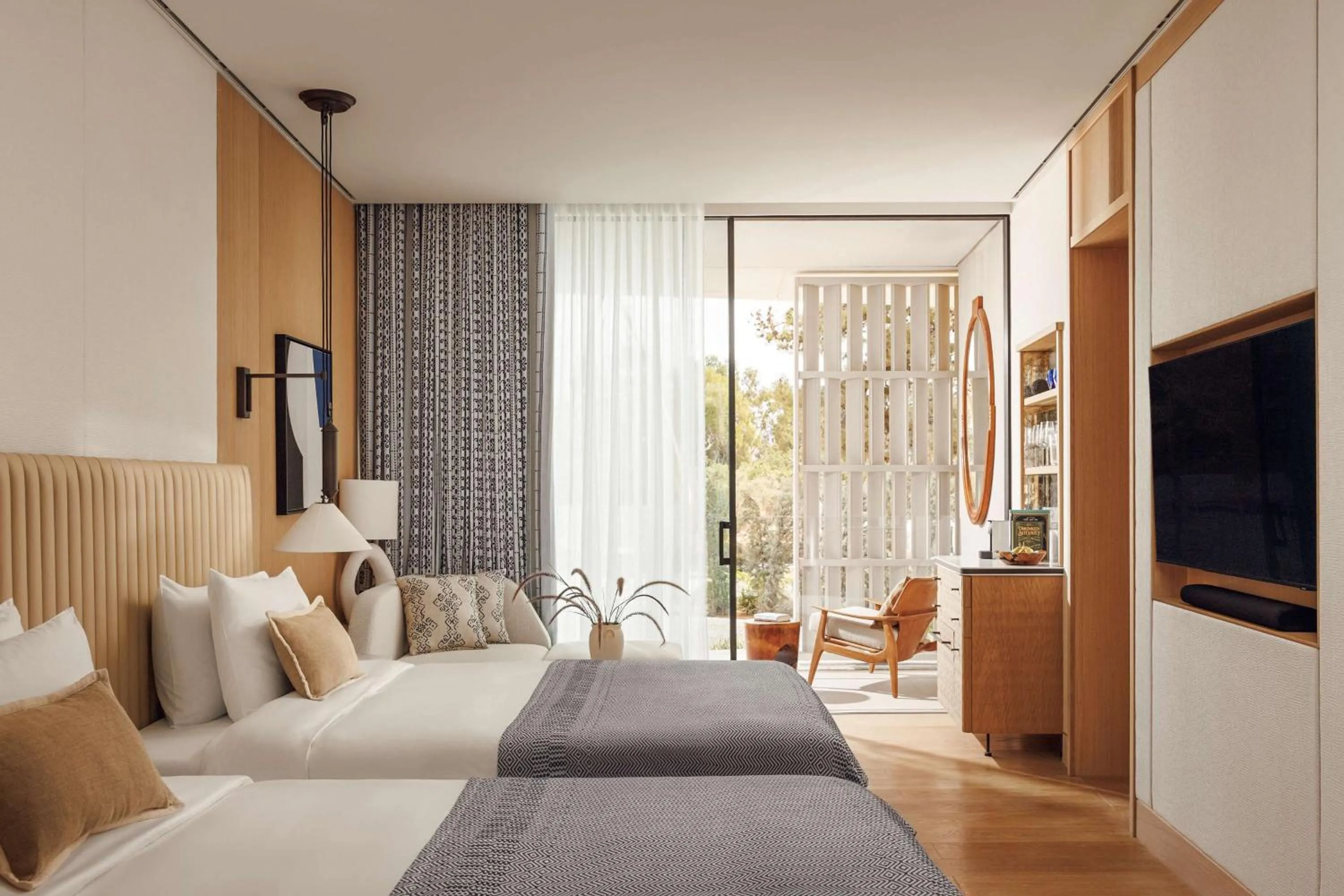 Bedroom, Bed in One&Only Aesthesis, Athens