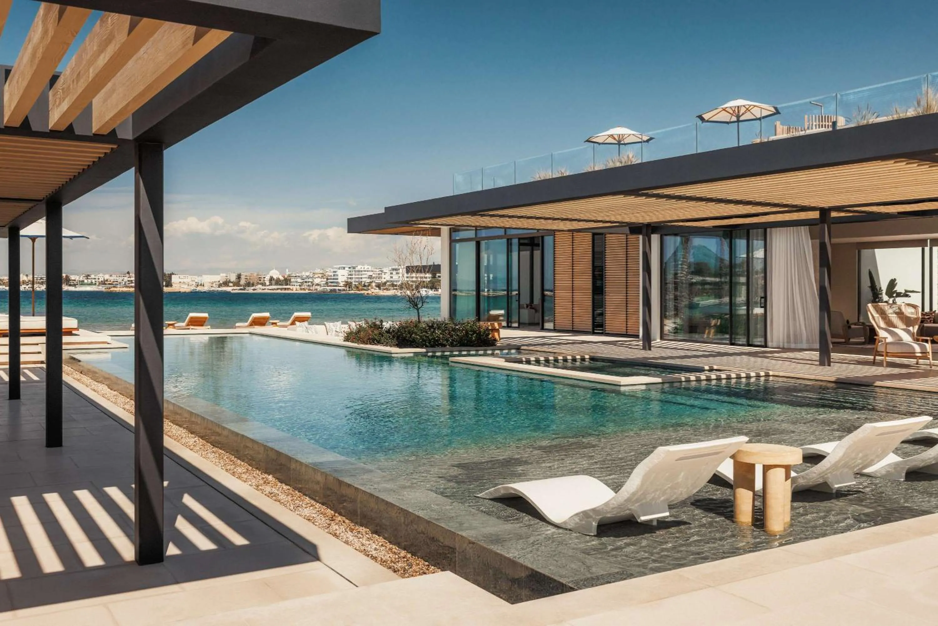 Bedroom in One&Only Aesthesis, Athens