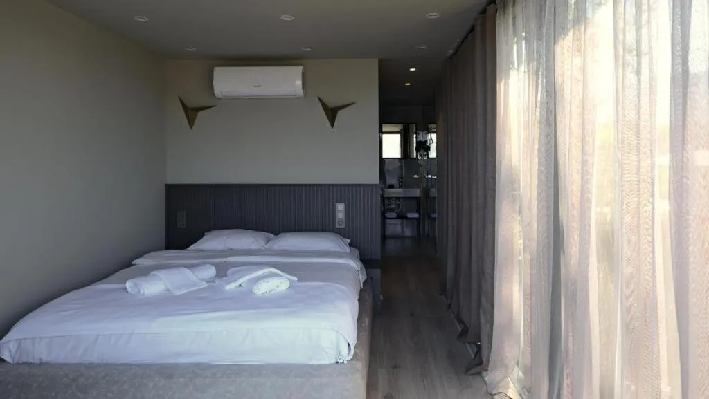 Bed in Velour Hotel Spa Restaurant