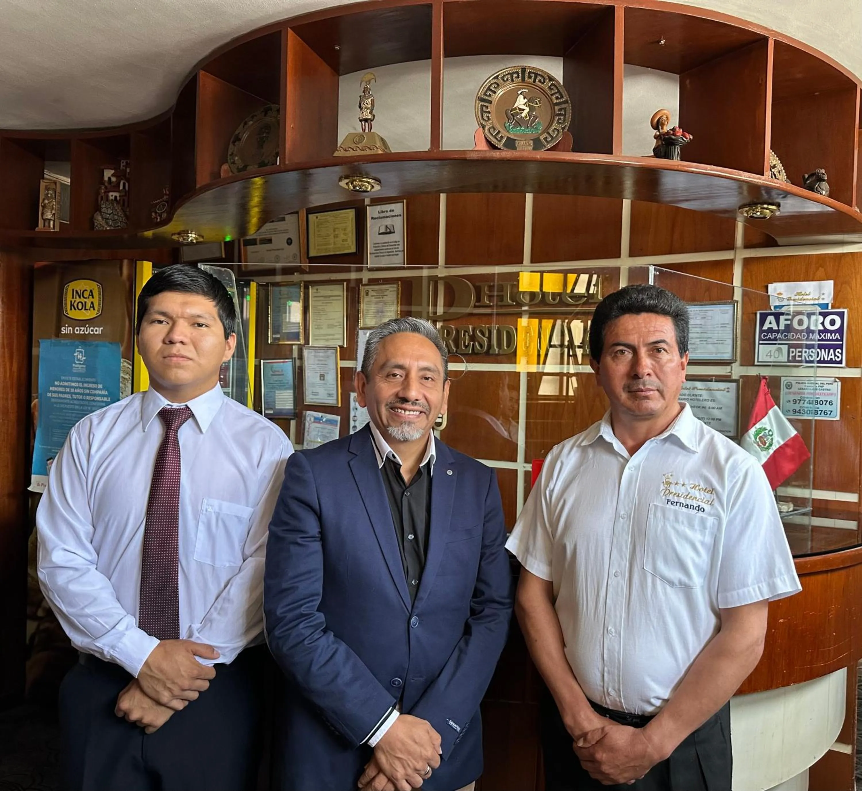 Staff in Hotel Presidencial