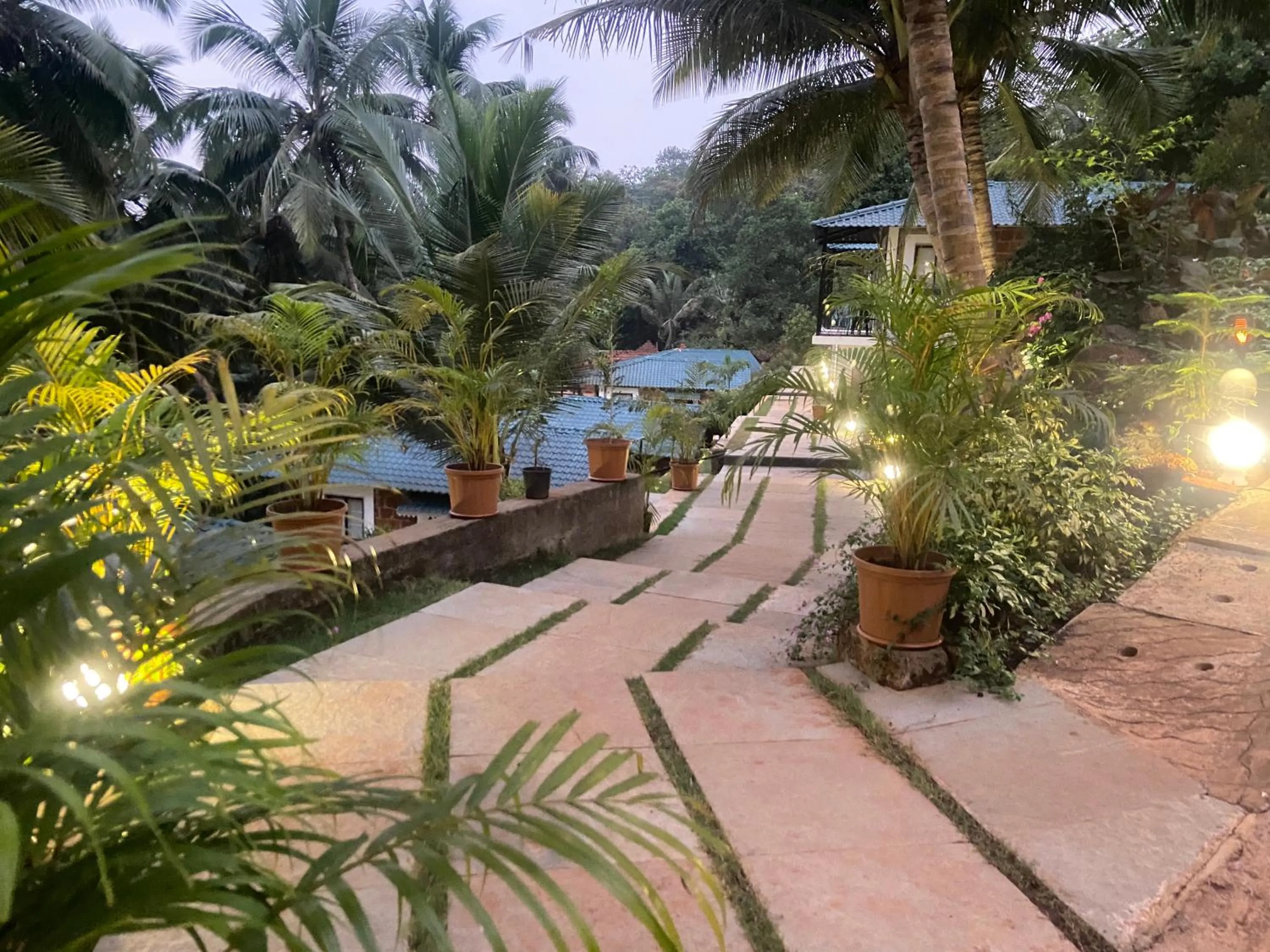 Natural landscape in Atmani waterfront resort