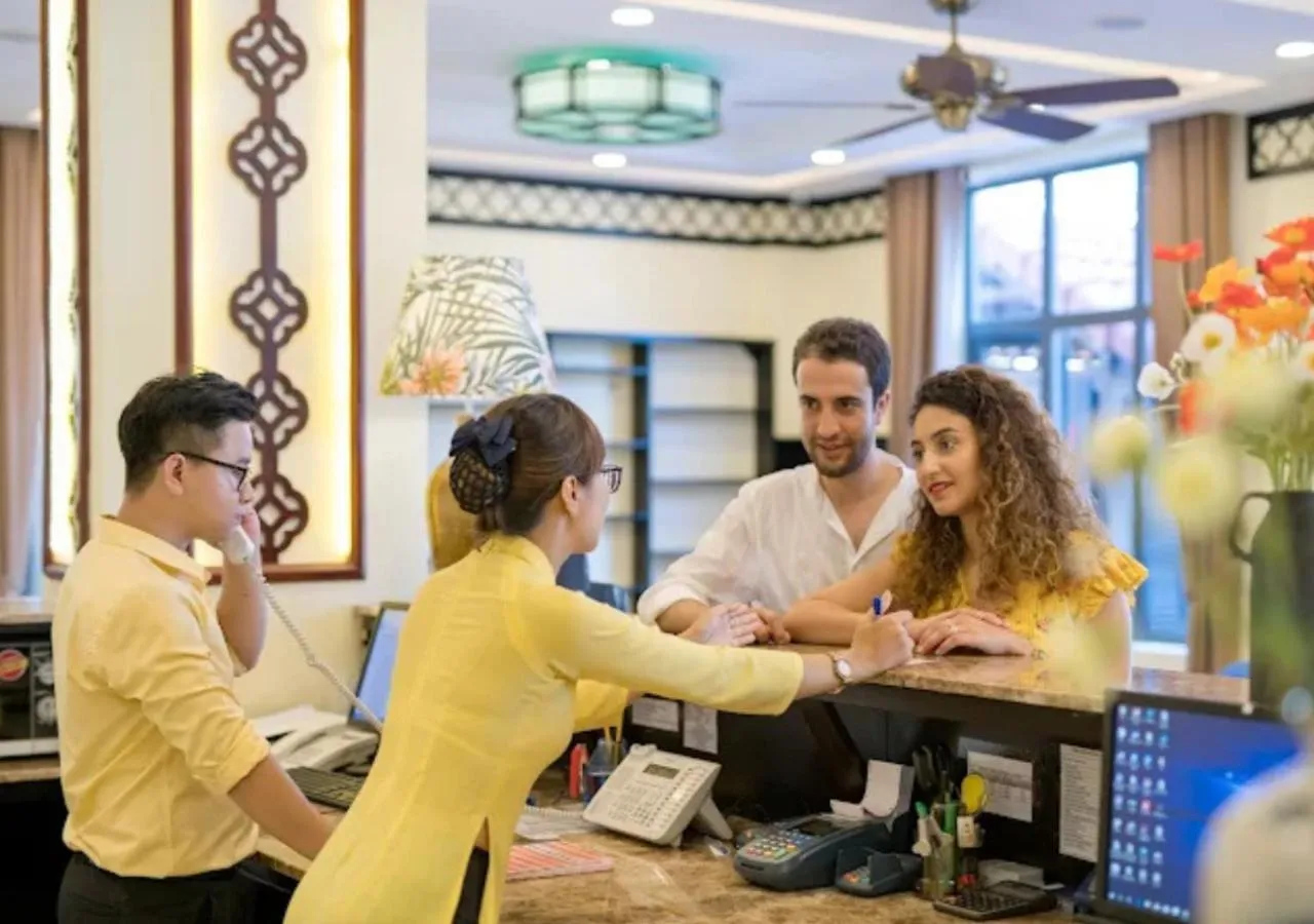 Lobby or reception in My Son Boutique Hotel & Spa Hoi An