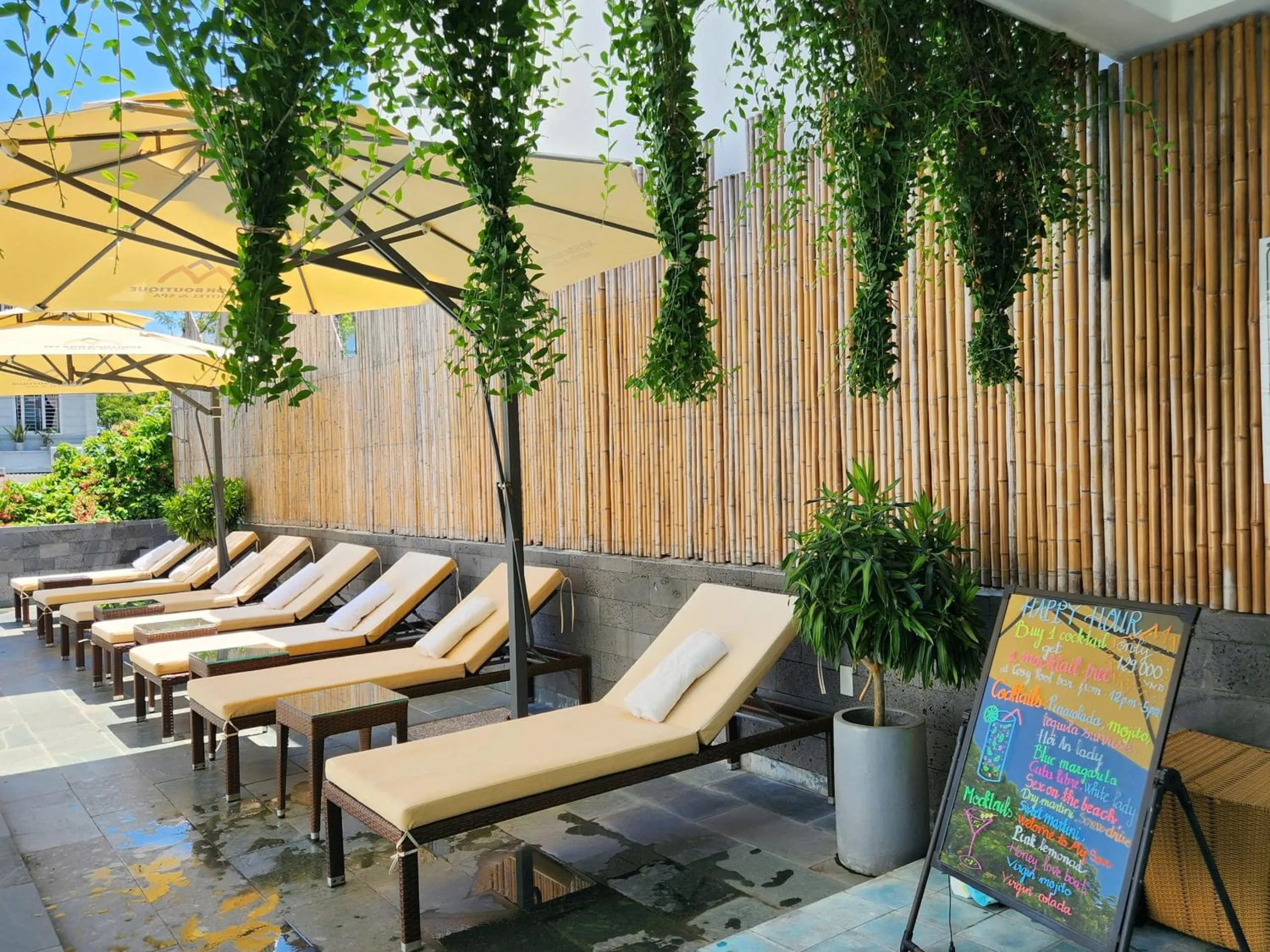 Patio in My Son Boutique Hotel & Spa Hoi An