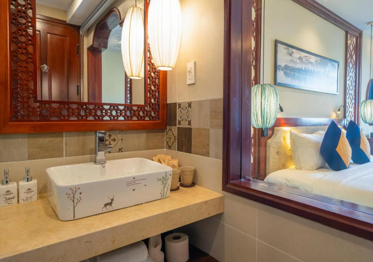 Toilet, Bed in My Son Boutique Hotel & Spa Hoi An