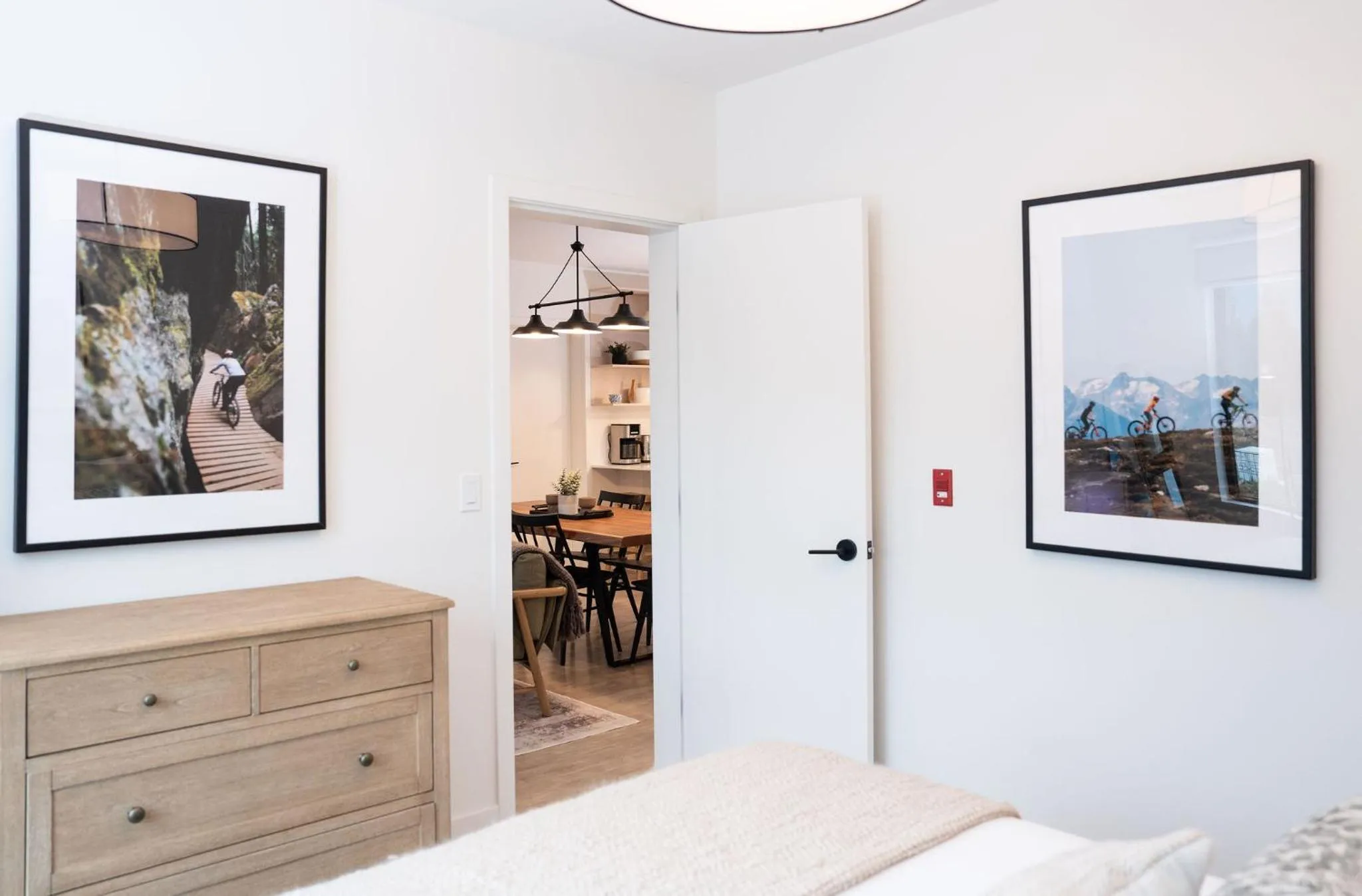 Bed in Farwell's Spike by Revelstoke Vacations