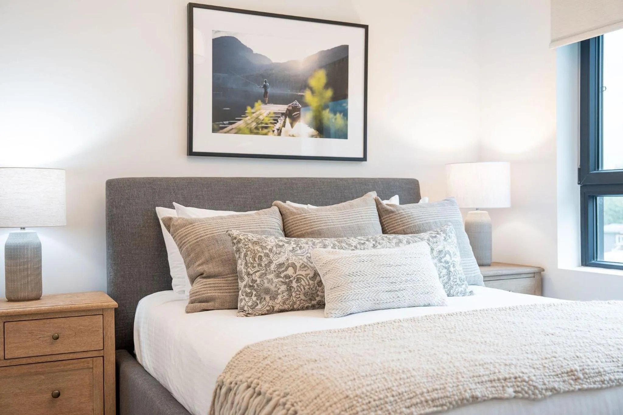 Bed in Farwell's Spike by Revelstoke Vacations