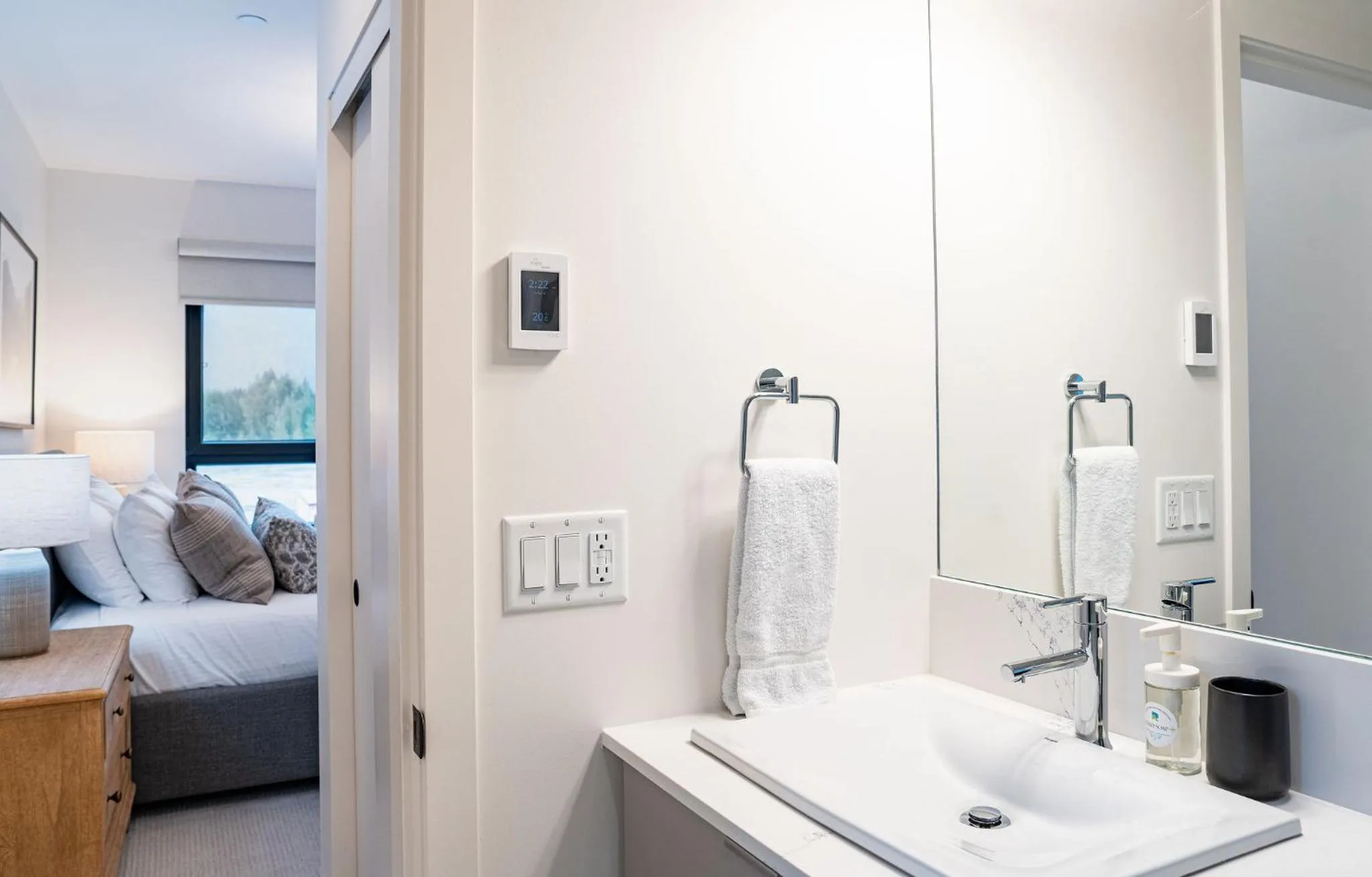 Bed in Farwell's Spike by Revelstoke Vacations