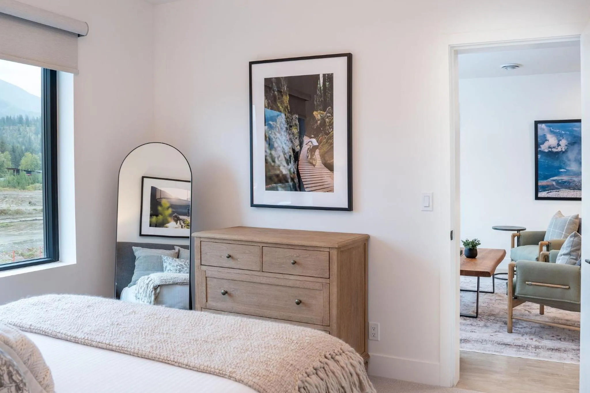 Bed in Farwell's Spike by Revelstoke Vacations