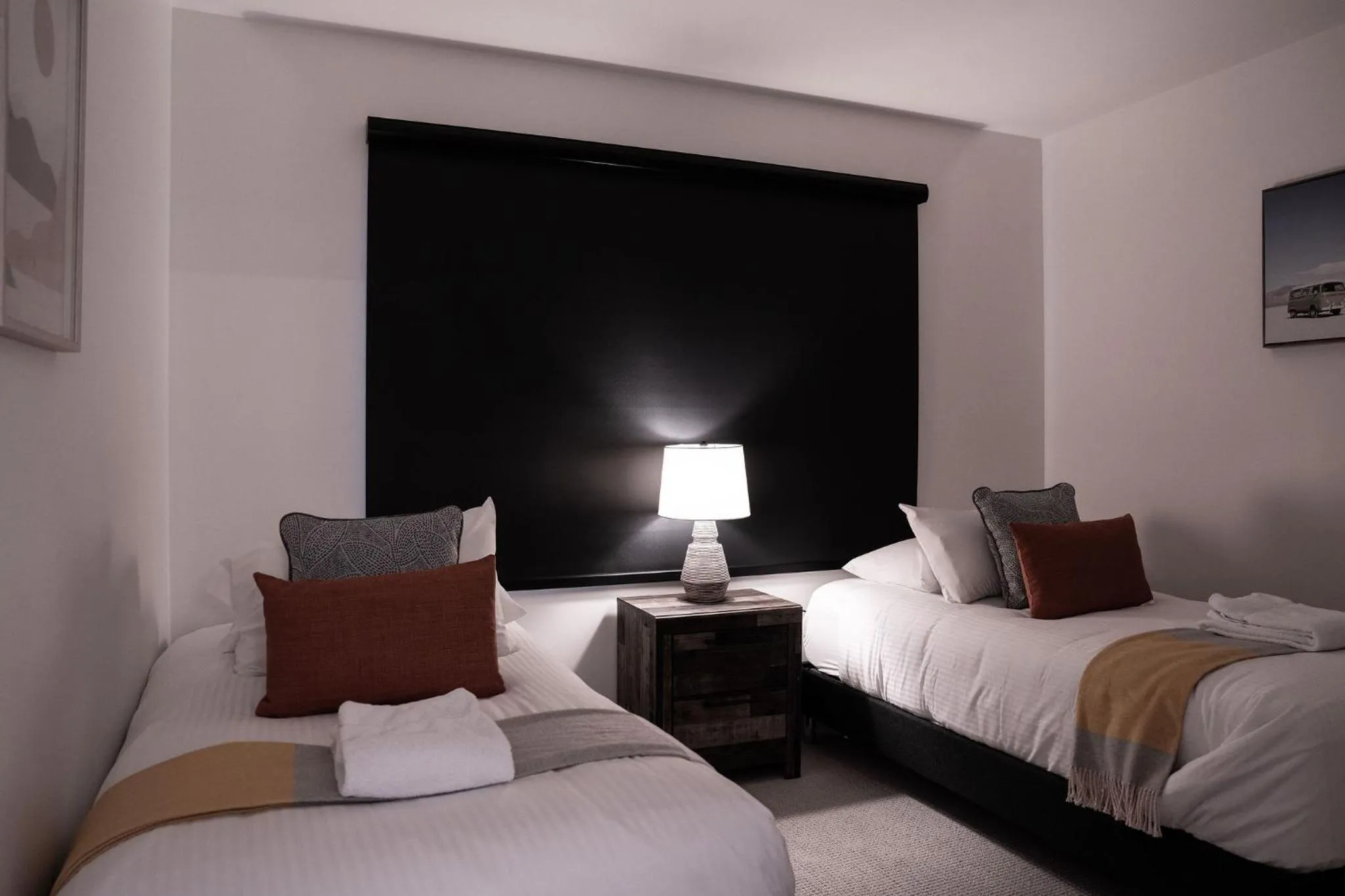 Bed in RevelStoked Getaway by Revelstoke Vacations