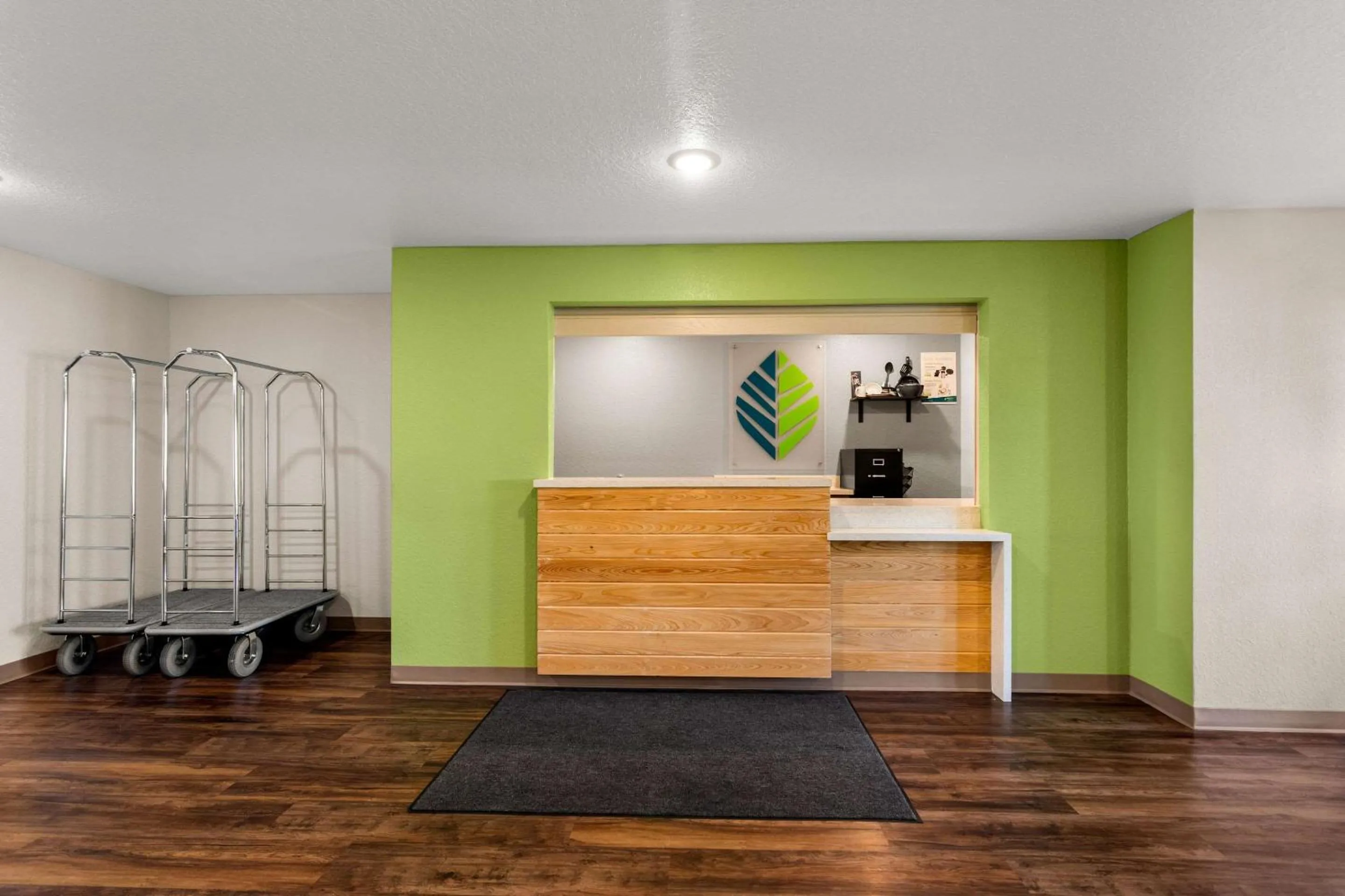 Lobby or reception in WoodSpring Suites Port St Lucie