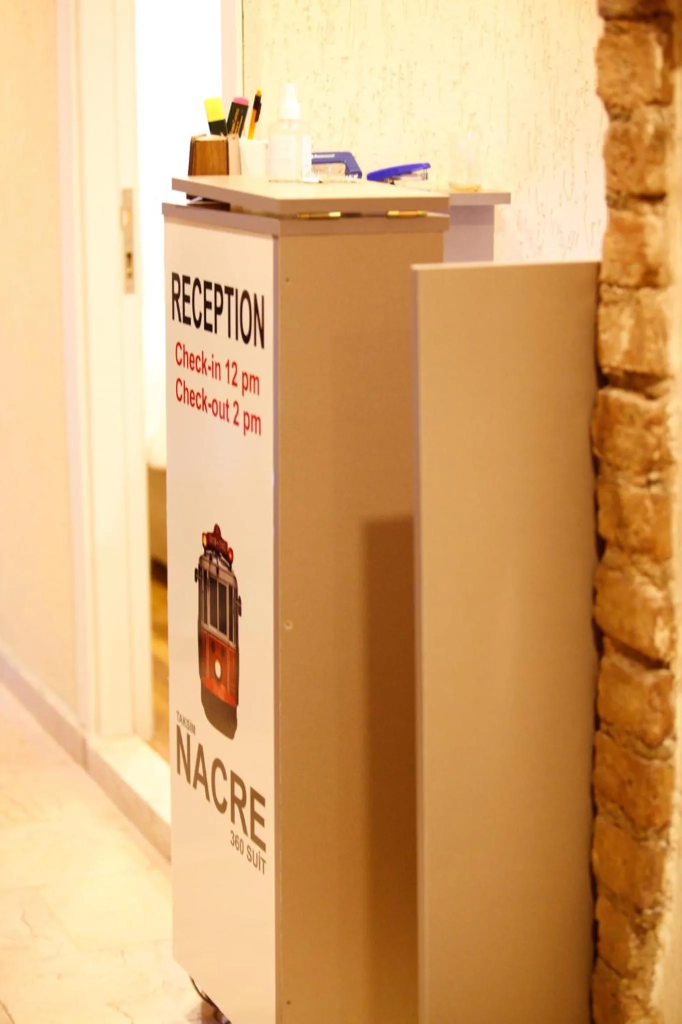 Lobby or reception in Taksim Nacre 360 Suit