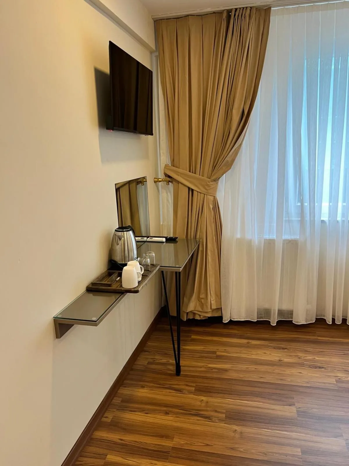TV and multimedia, Bed in Taksim Nacre 360 Suit