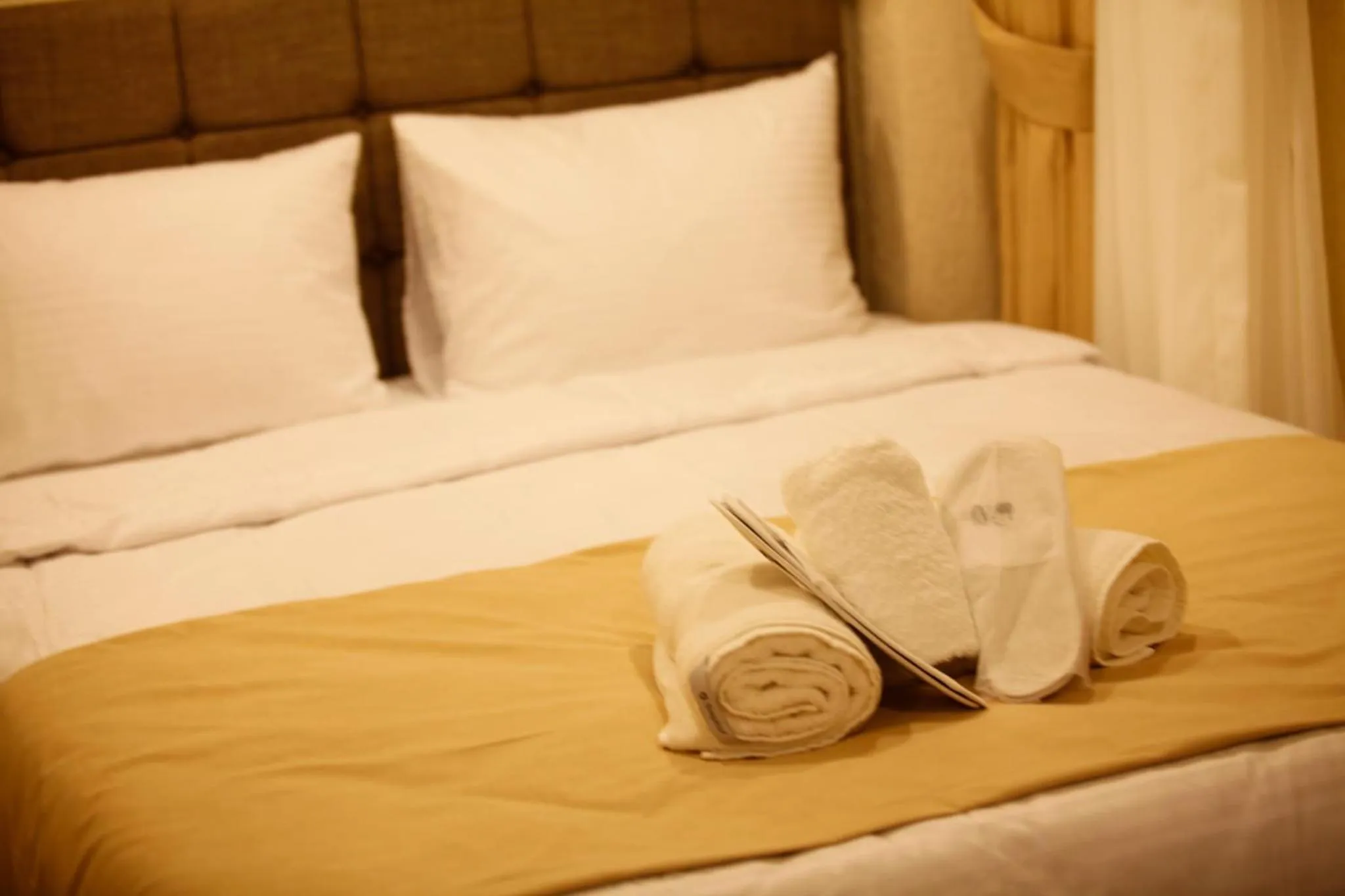 Bed in Taksim Nacre 360 Suit