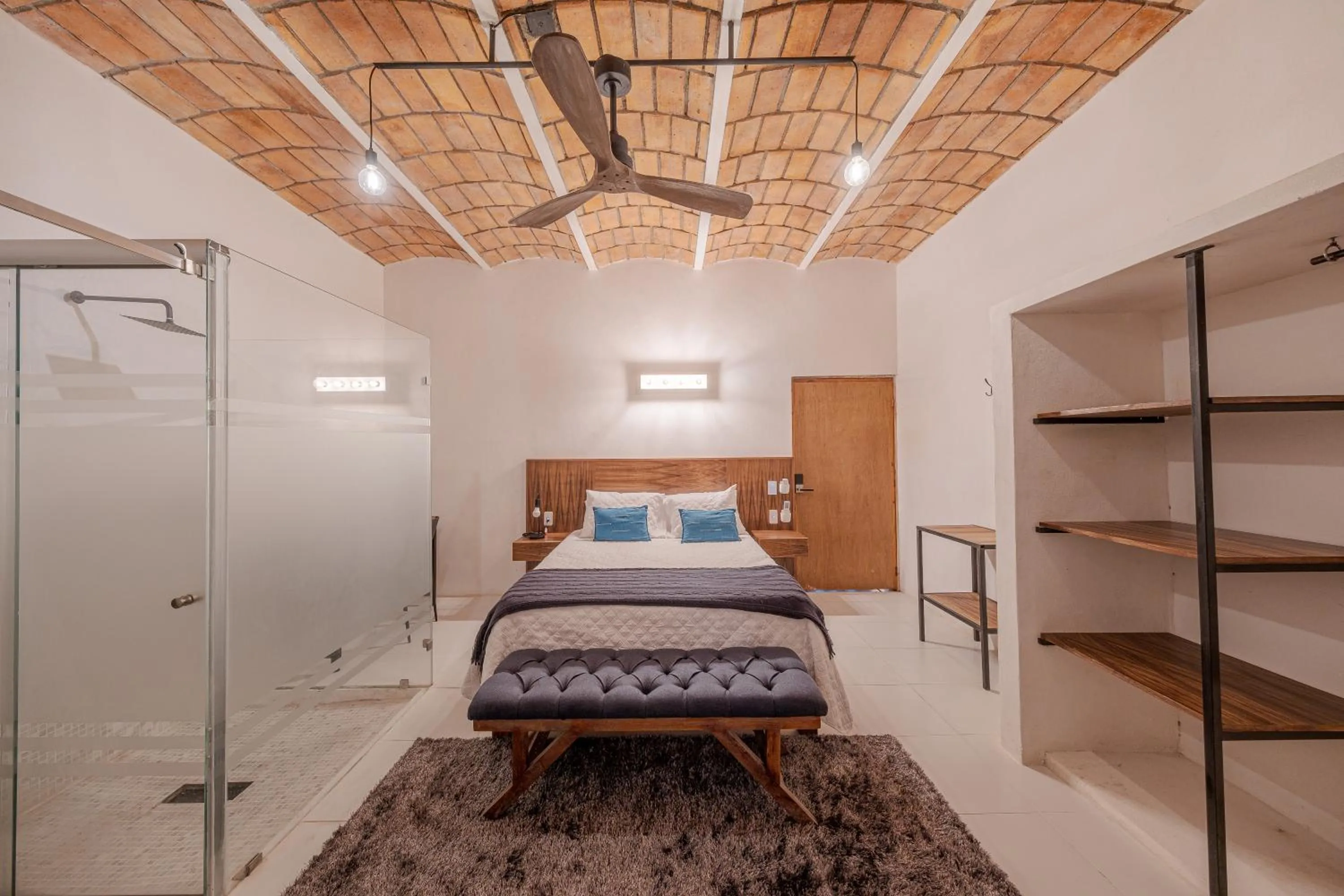 Bed in El Refugio de Sayulita - Solo Adultos