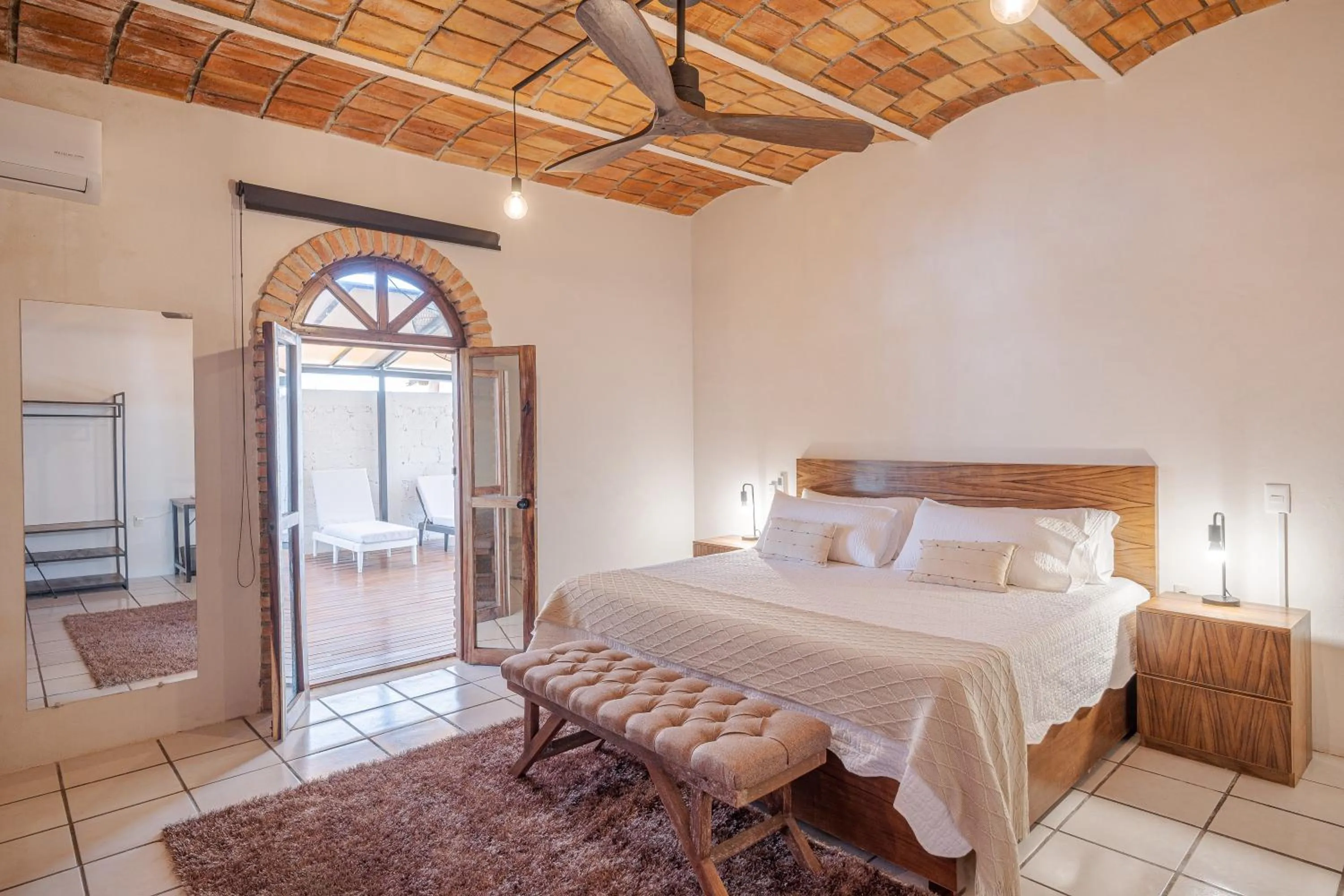 Bed in El Refugio de Sayulita - Solo Adultos