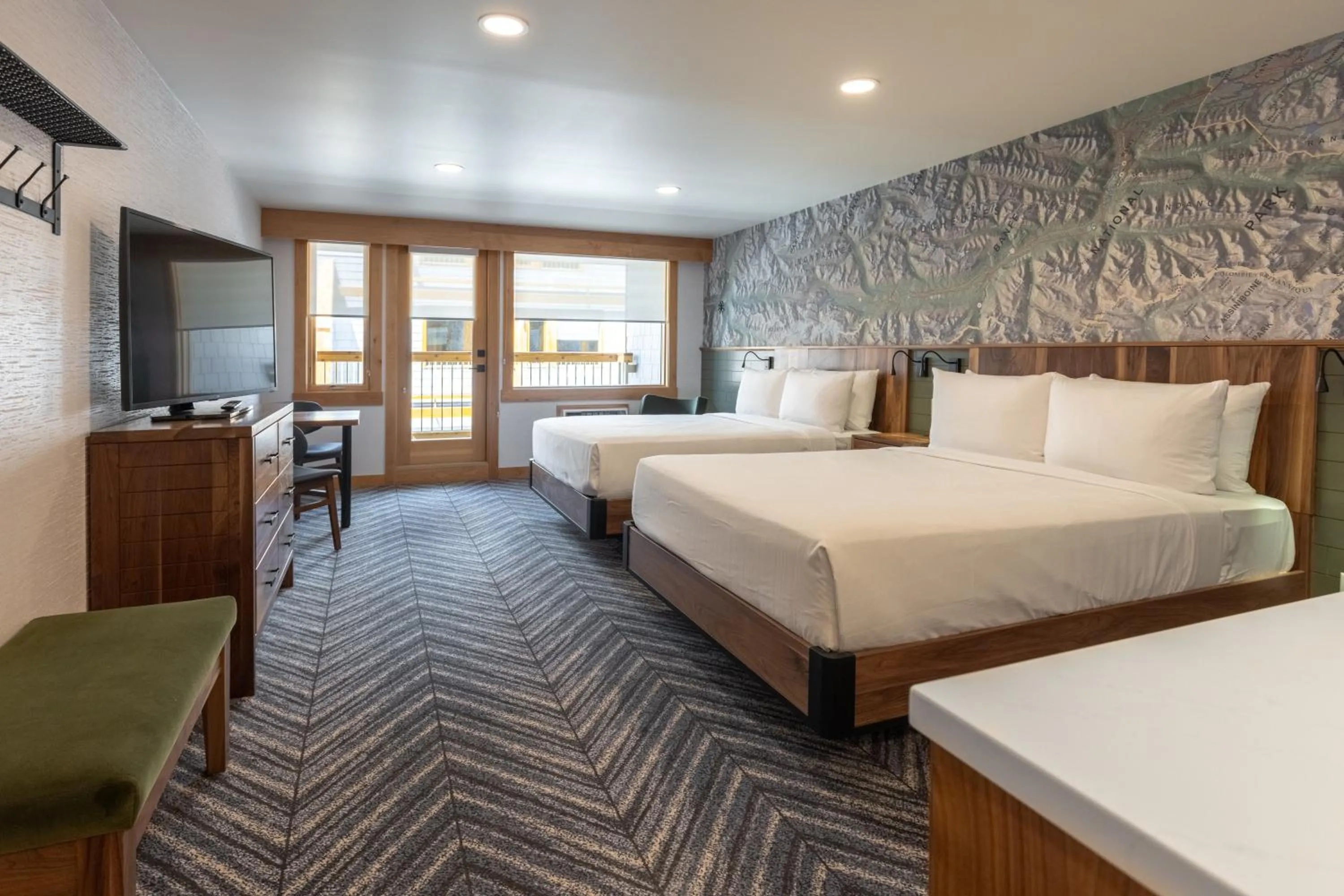 Bedroom, Bed in Hotel Canoe and Suites