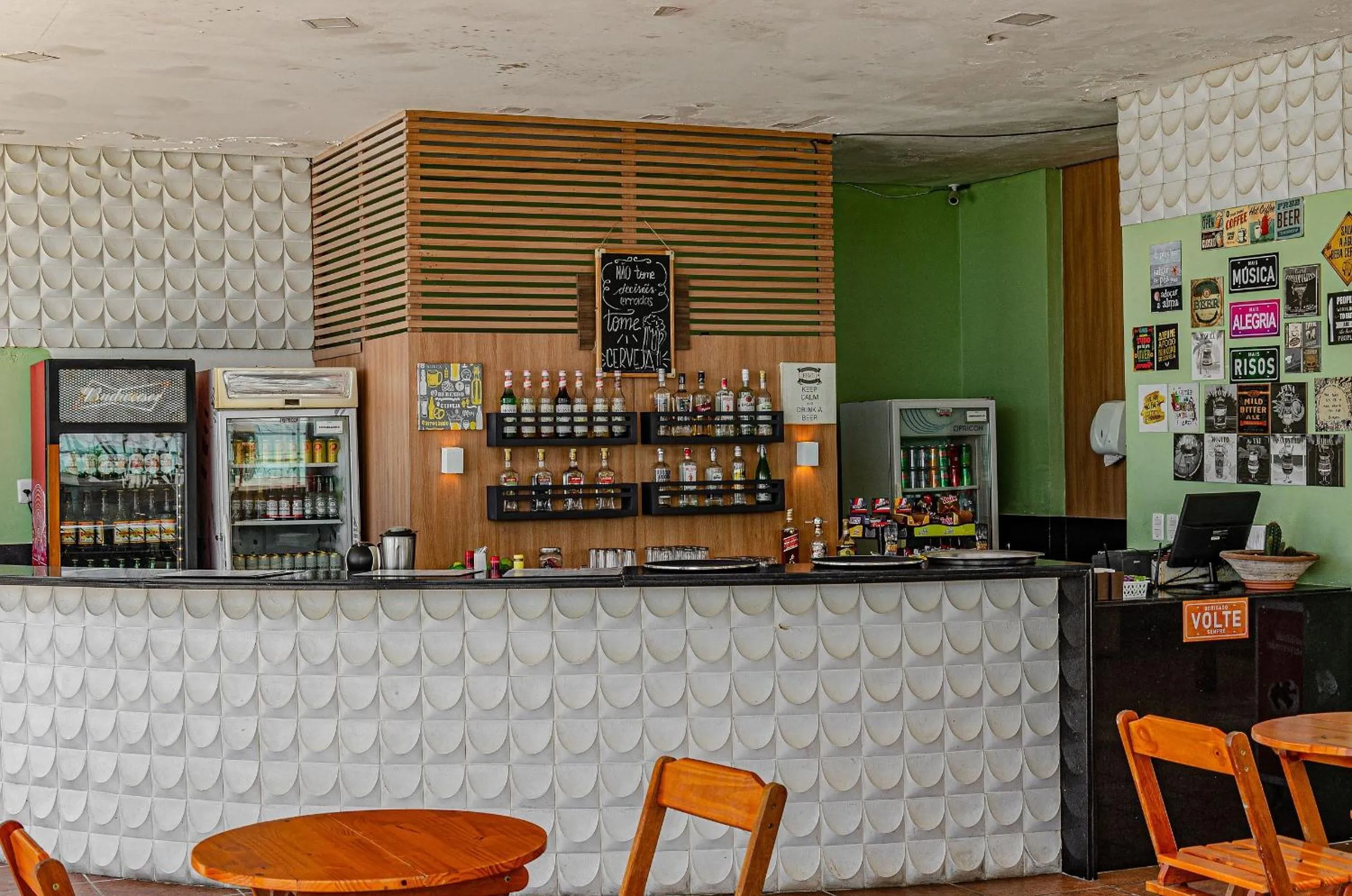 Lounge or bar in Ponta Negra Beach Residence