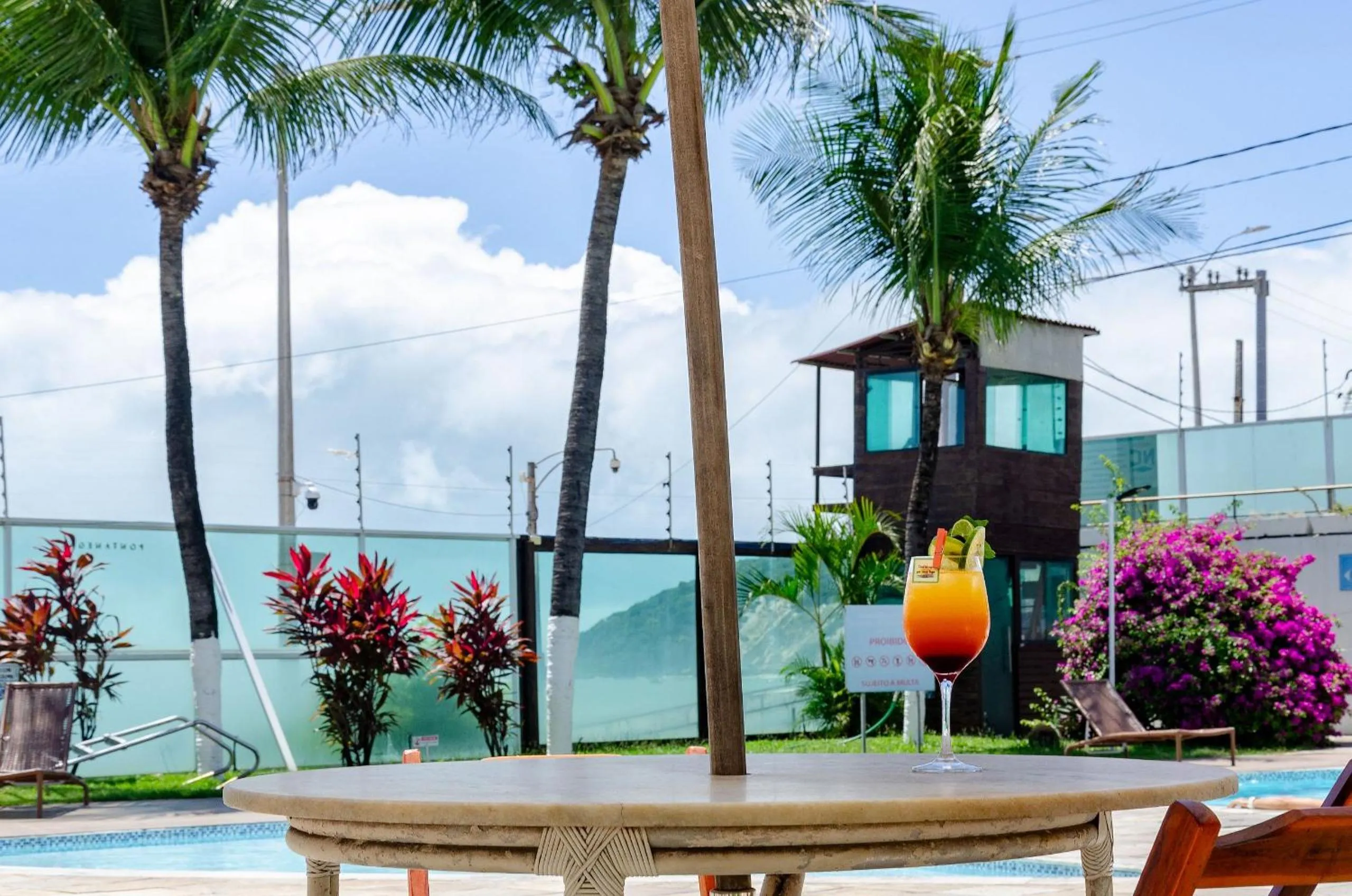 Patio in Ponta Negra Beach Residence