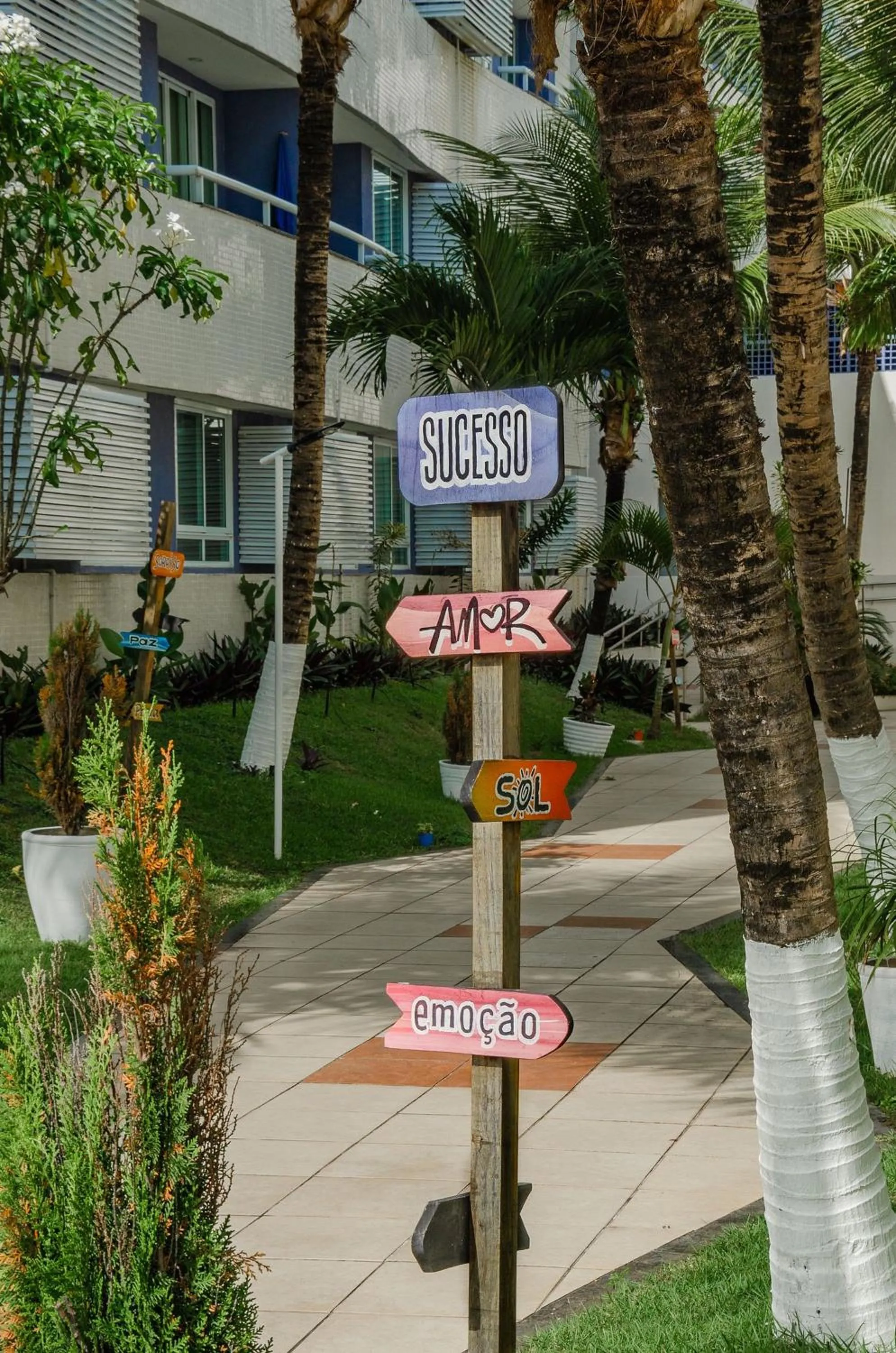 Garden in Ponta Negra Beach Residence