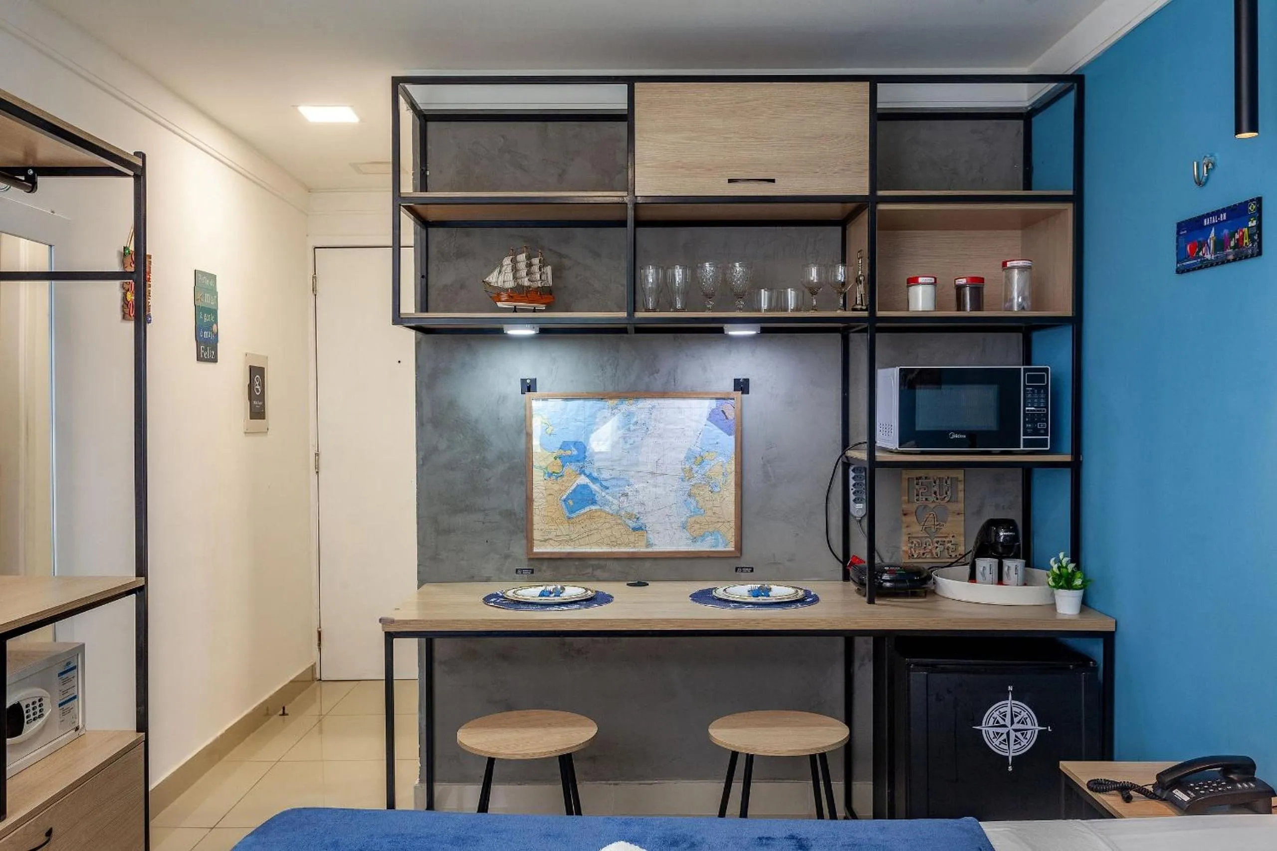 Coffee/tea facilities in Ponta Negra Beach Residence