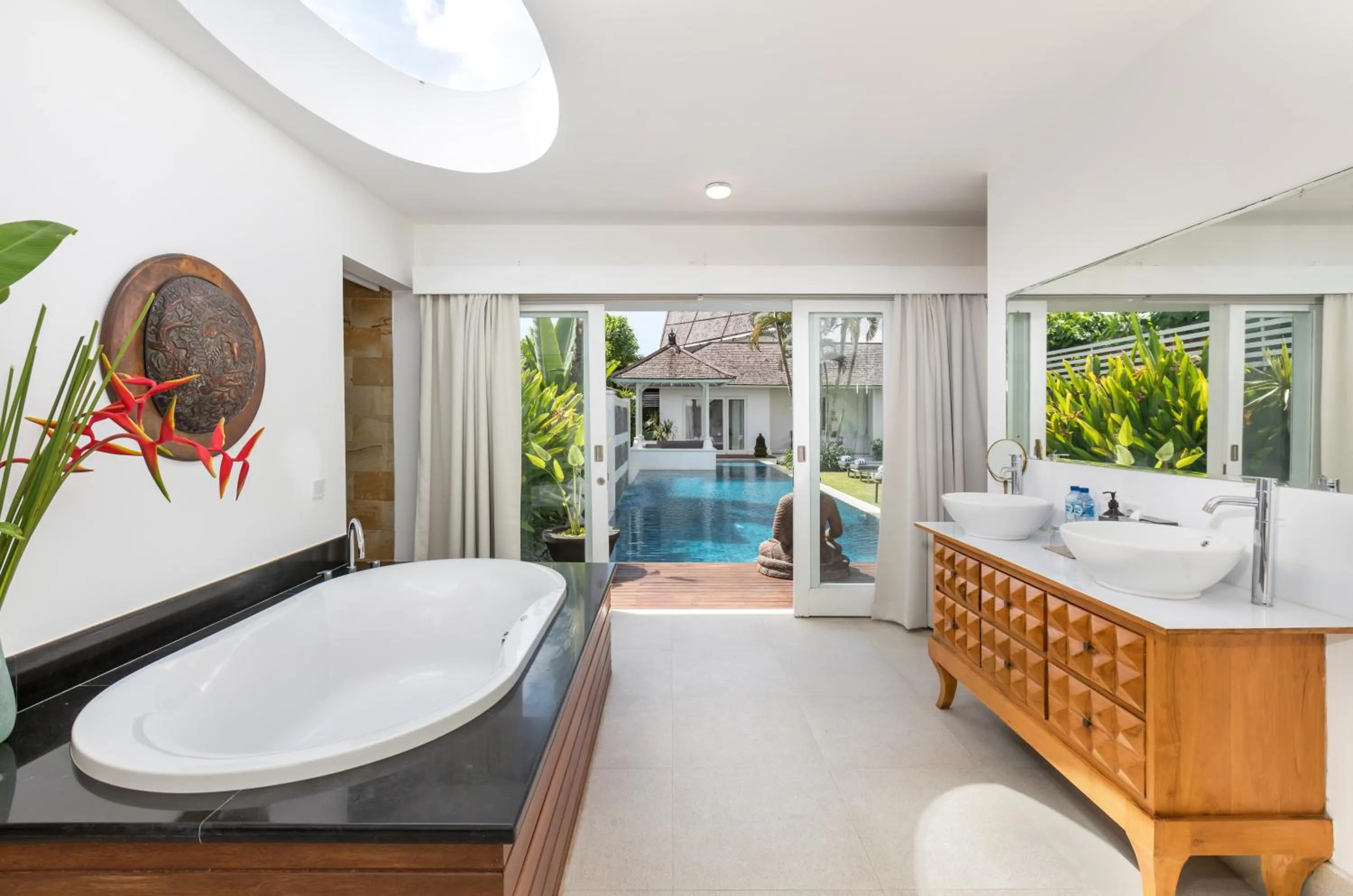Hot Spring Bath in Kerta Rama Seminyak by Kerta Living