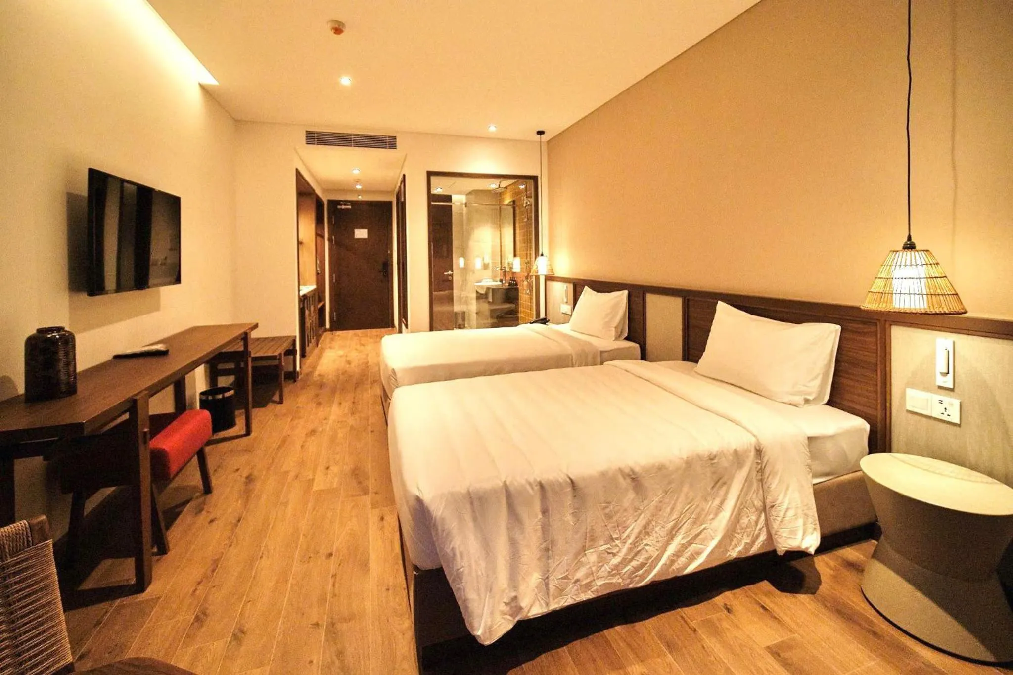 Bedroom, Bed in Mandala Cham Bay Mũi Né