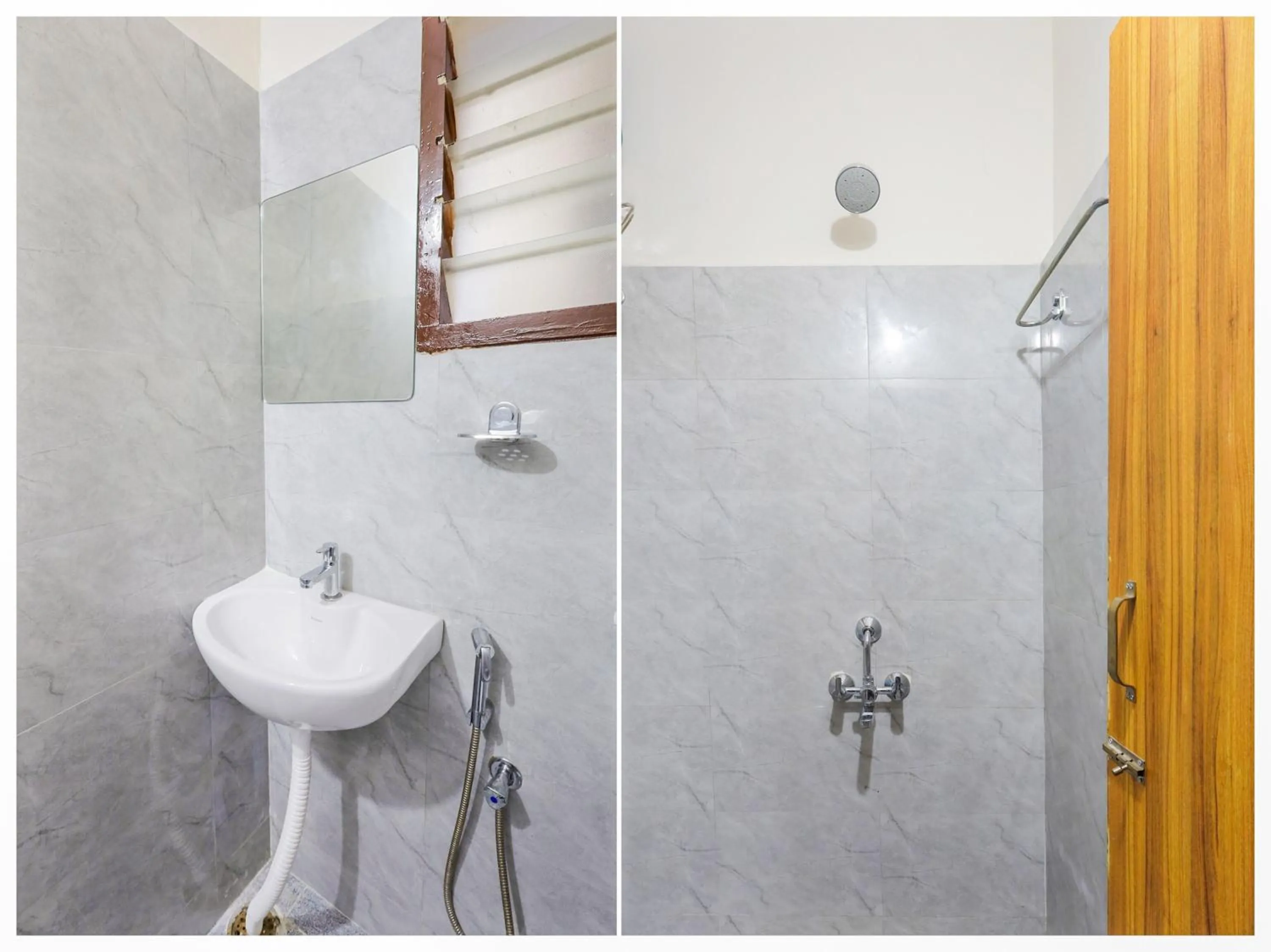 Bathroom in Hotel O Valasaravakkam