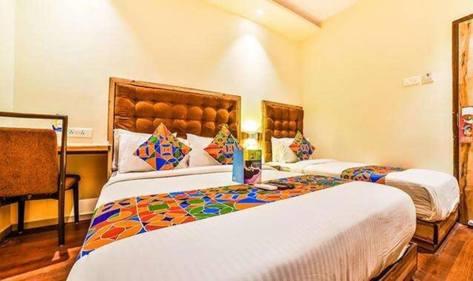 Bed in FabHotel Ascot International II - Nr Mumbai International Airport