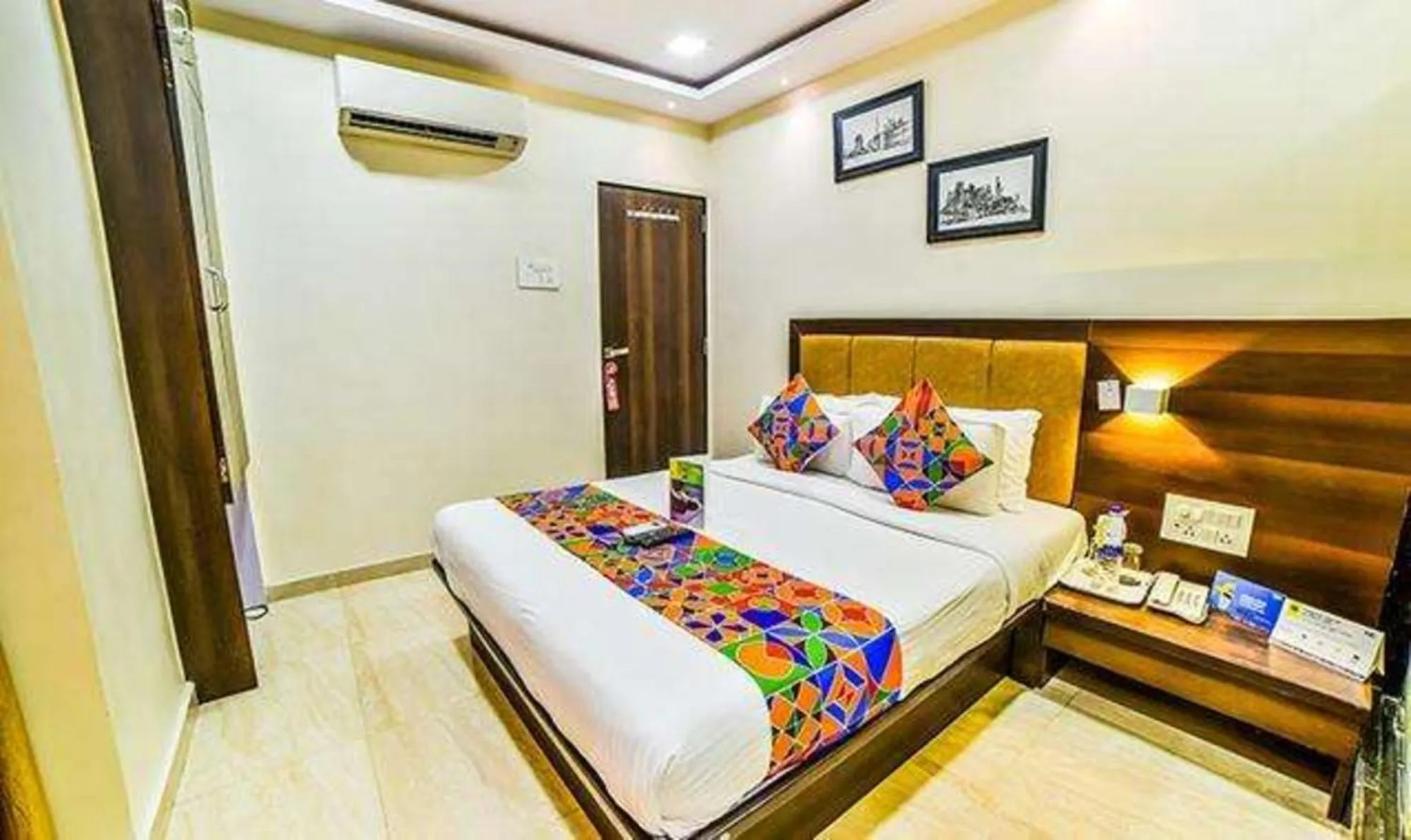 Bed in FabHotel Ascot International II - Nr Mumbai International Airport