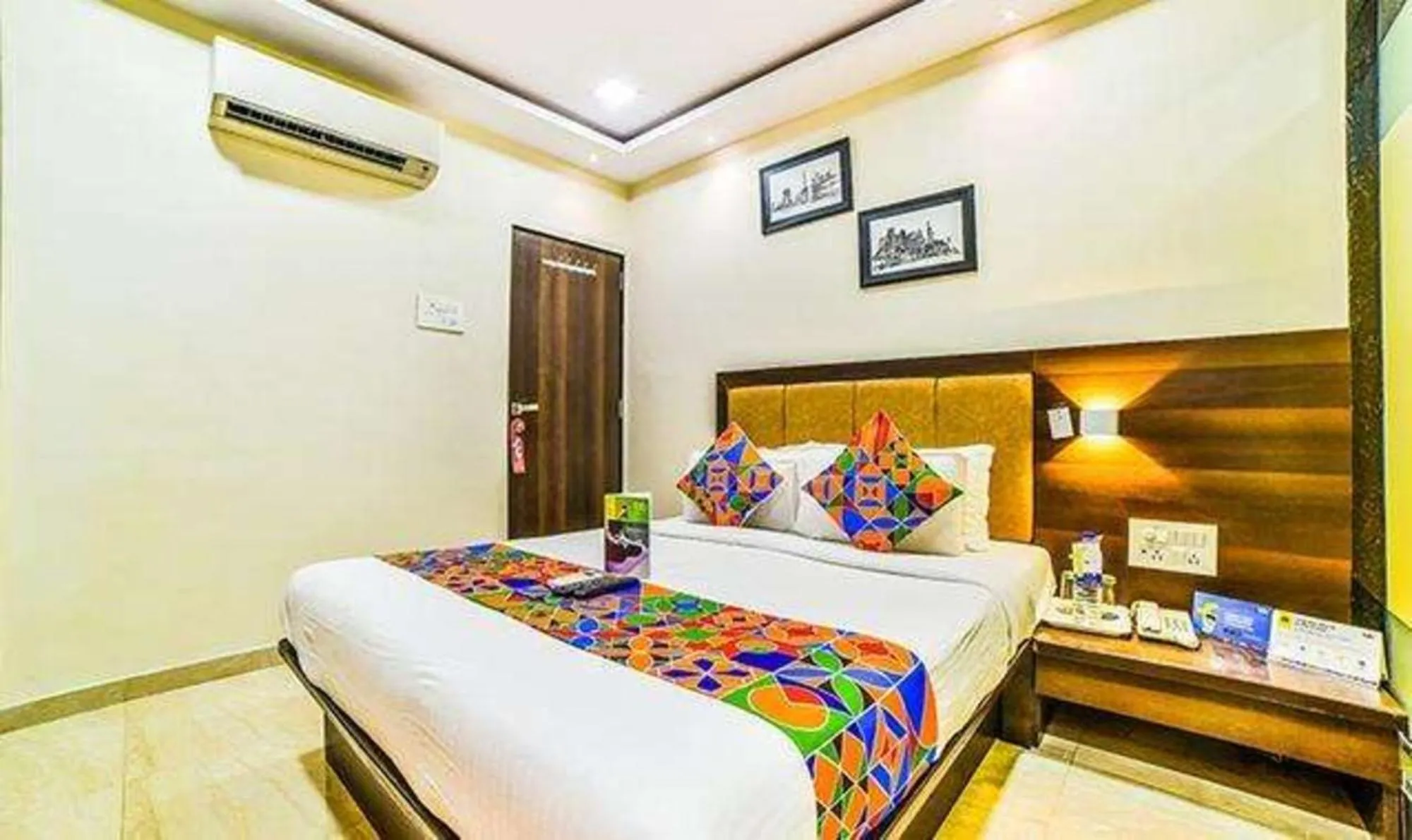 Bed in FabHotel Ascot International II - Nr Mumbai International Airport