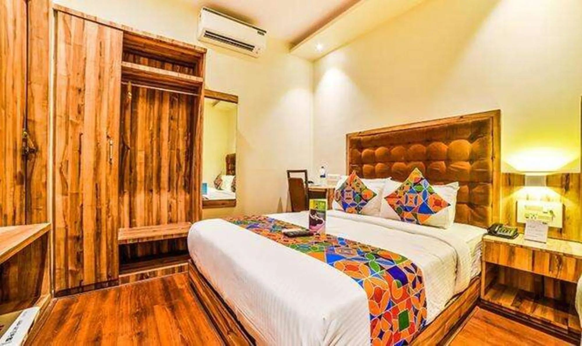 Bed in FabHotel Ascot International II - Nr Mumbai International Airport