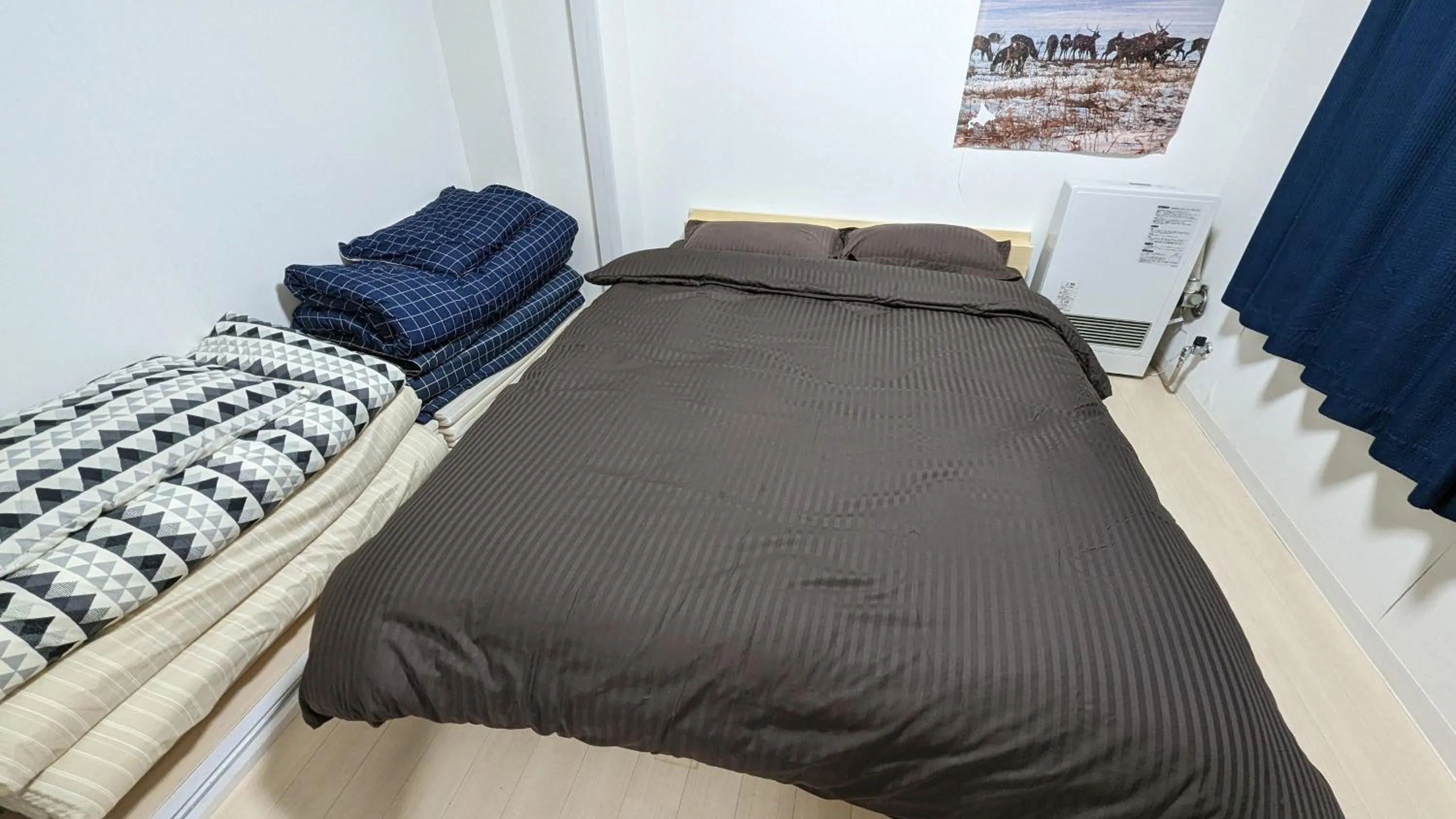 Bed in KIYAZA City Sapporo CALIDO