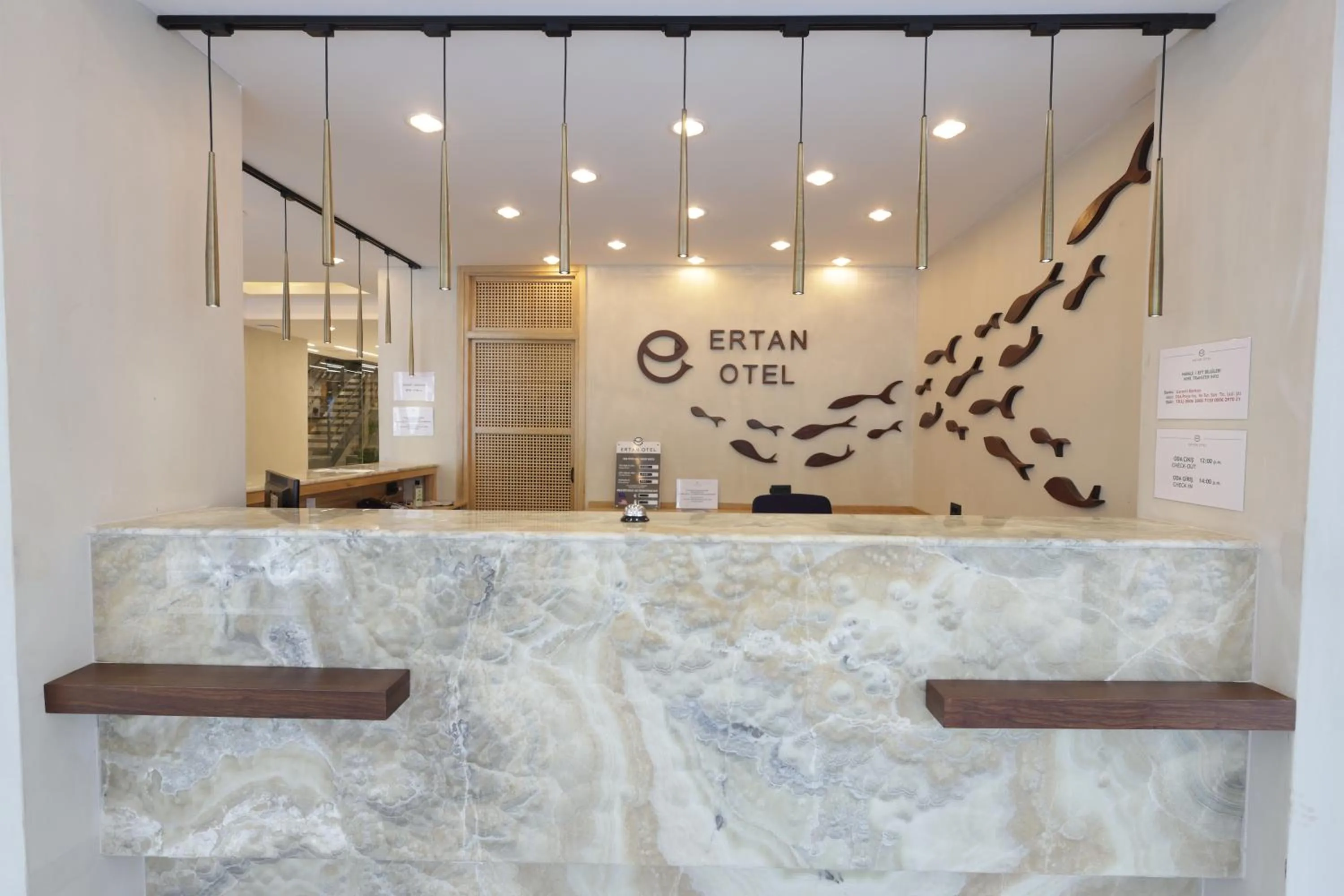 Lobby or reception in ERTAN OTEL