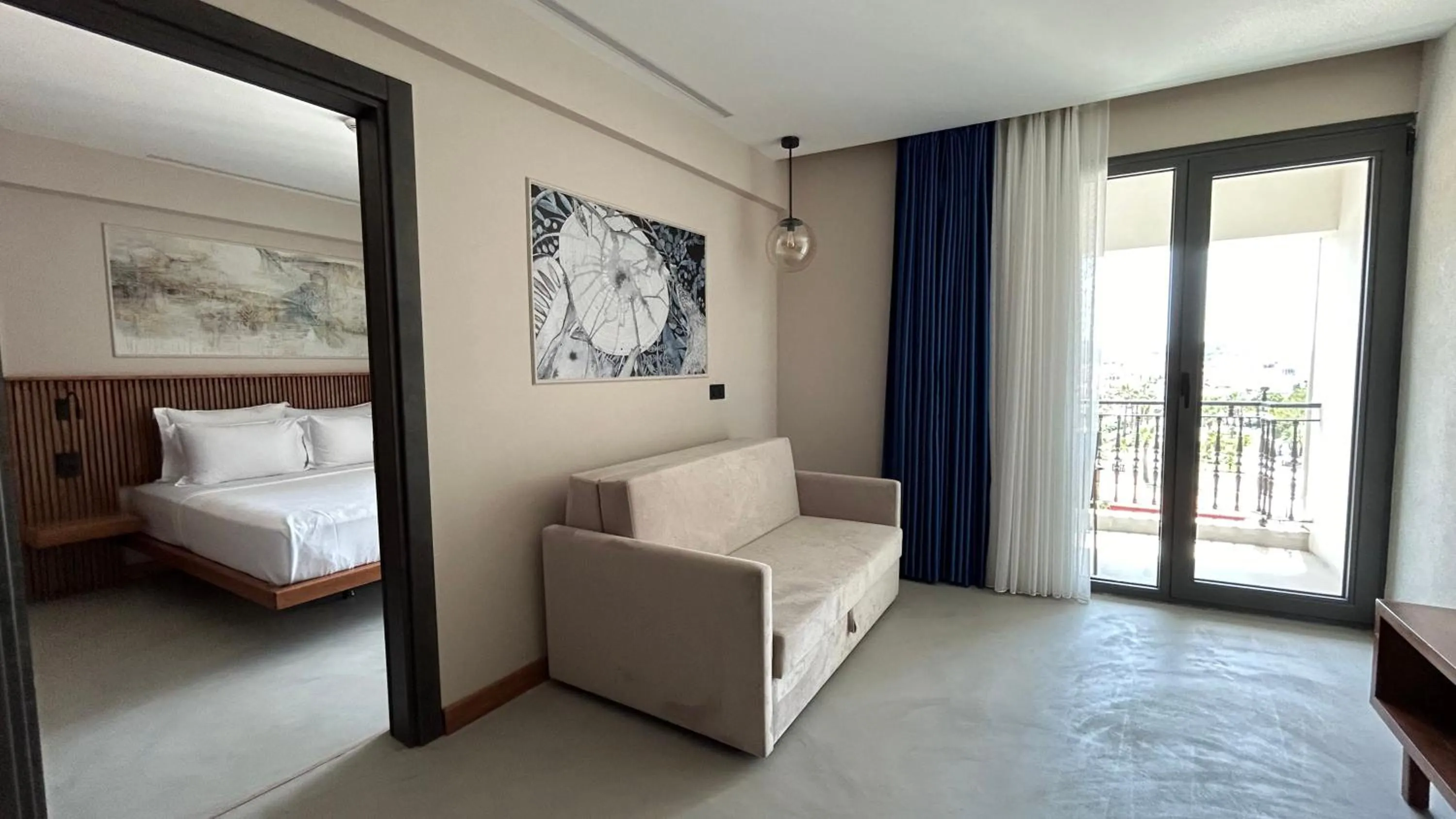 Living room, Bed in ERTAN OTEL