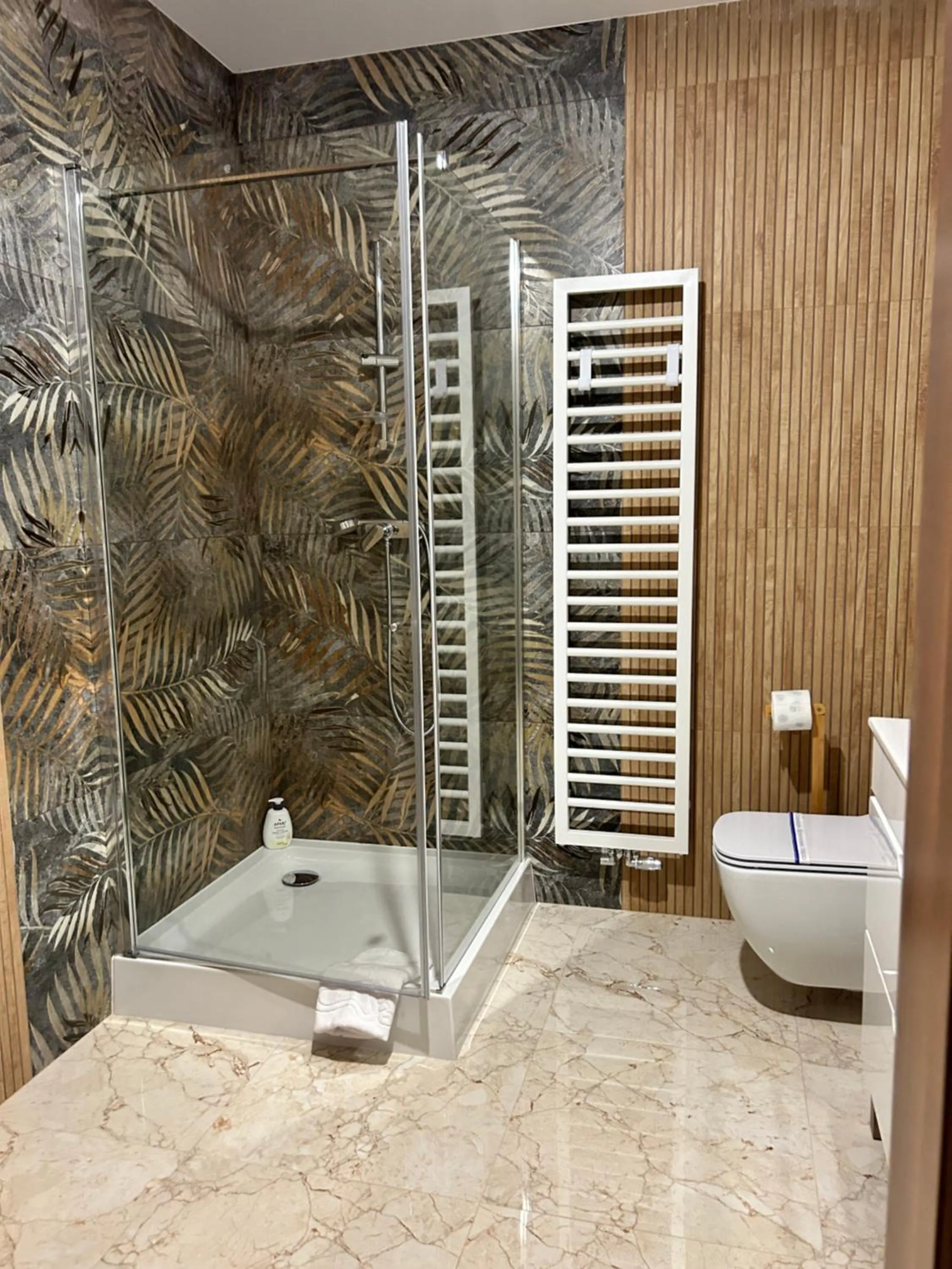 Shower in Red Barn