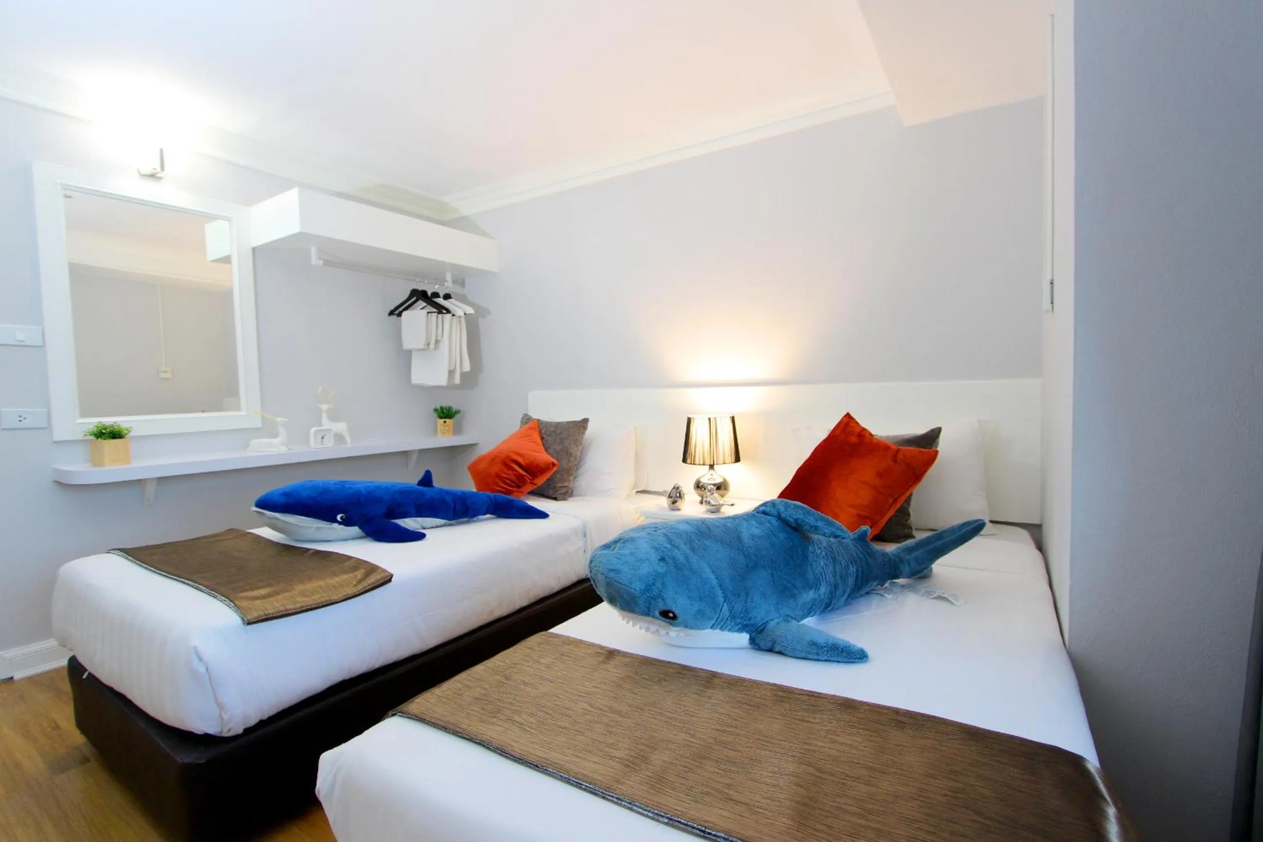 Bed in Coco Beach Hotel Jomtien Pattaya