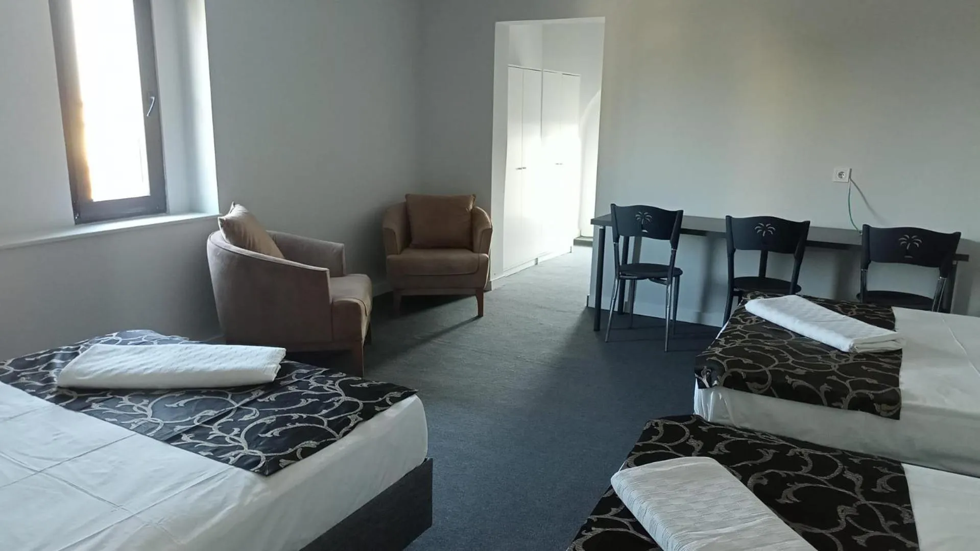 Bed in RED FLAG HOTEL